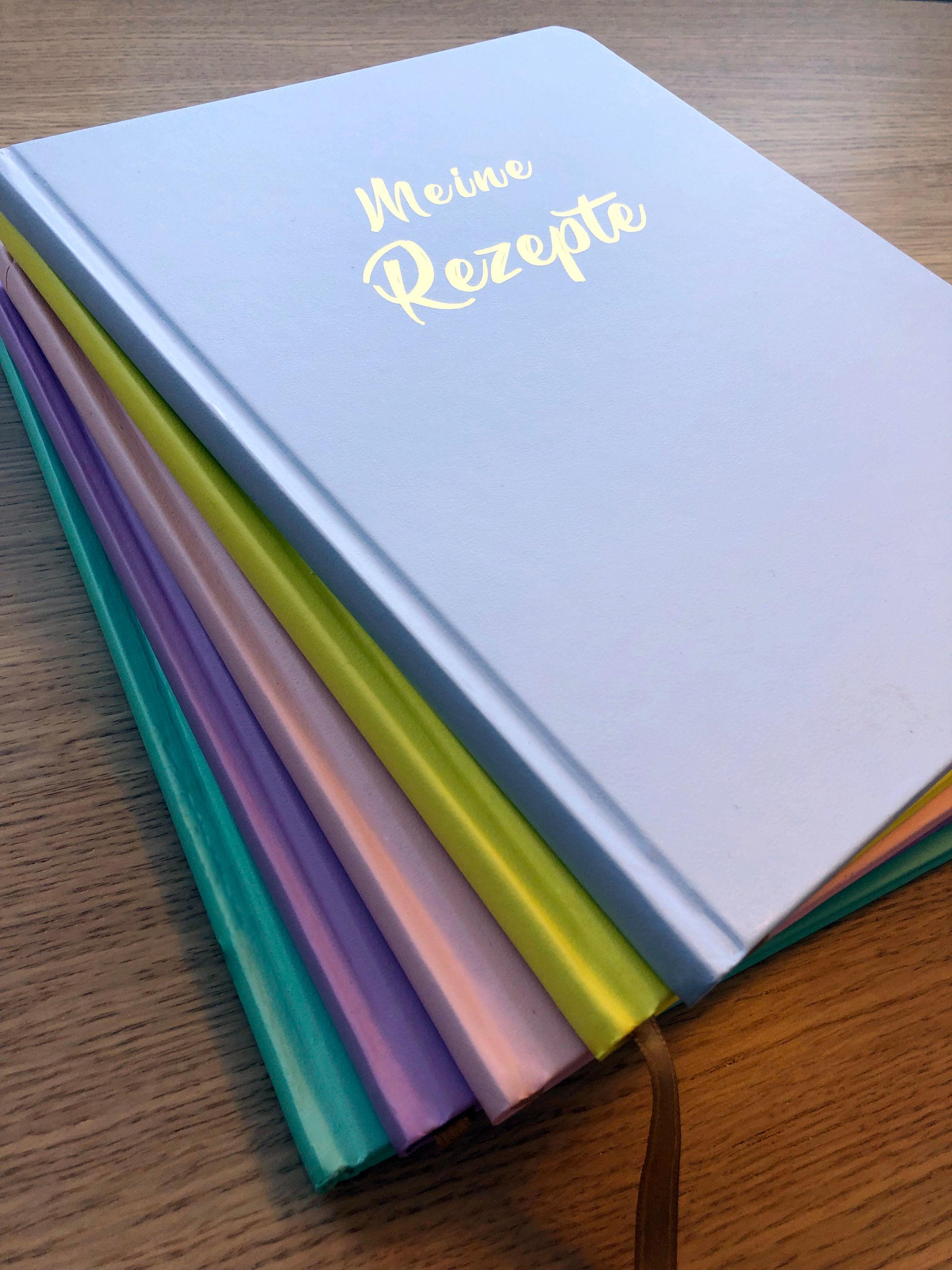 Beispielinhalt (Bild) Meine Rezepte zitronengelb
