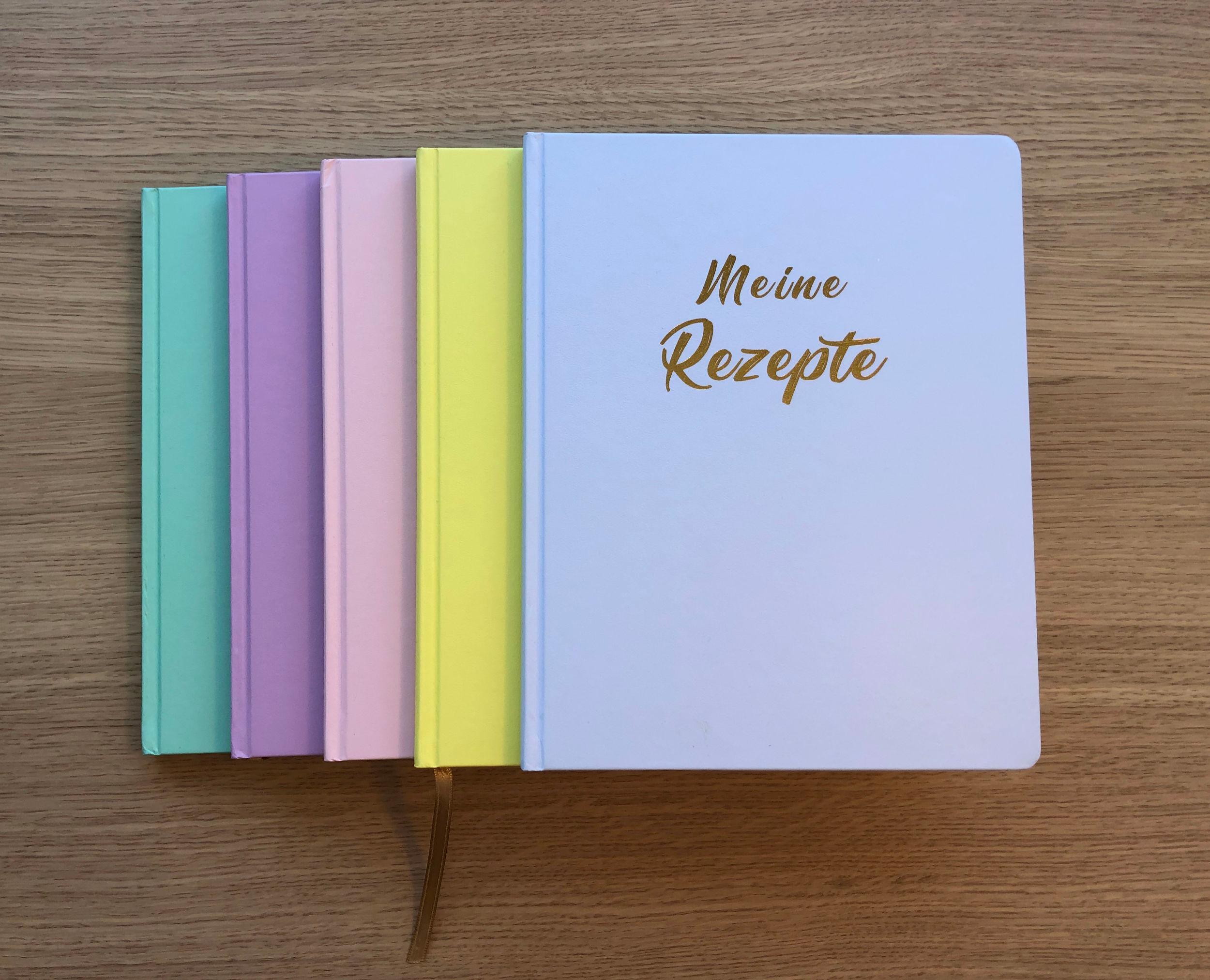 Beispielinhalt (Bild) Meine Rezepte zitronengelb