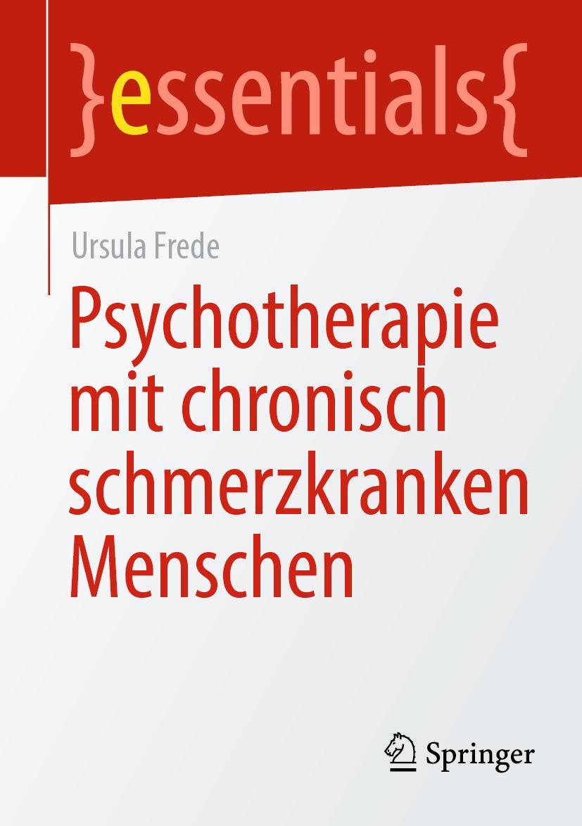 Vorderes Coverbild Psychotherapie mit chronisch schmerzkranken Menschen