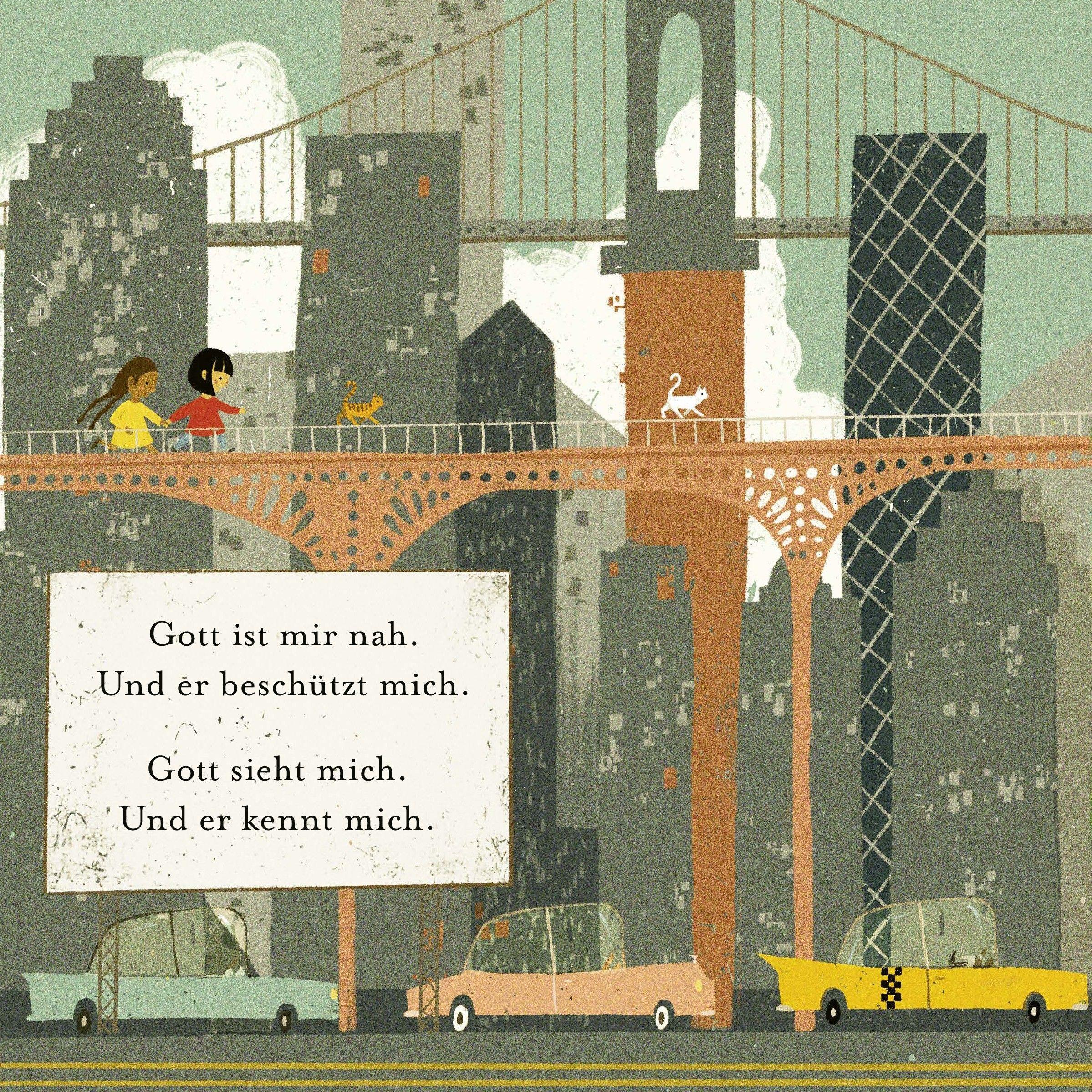 Beispielinhalt (Bild) Überall bist du mir nah