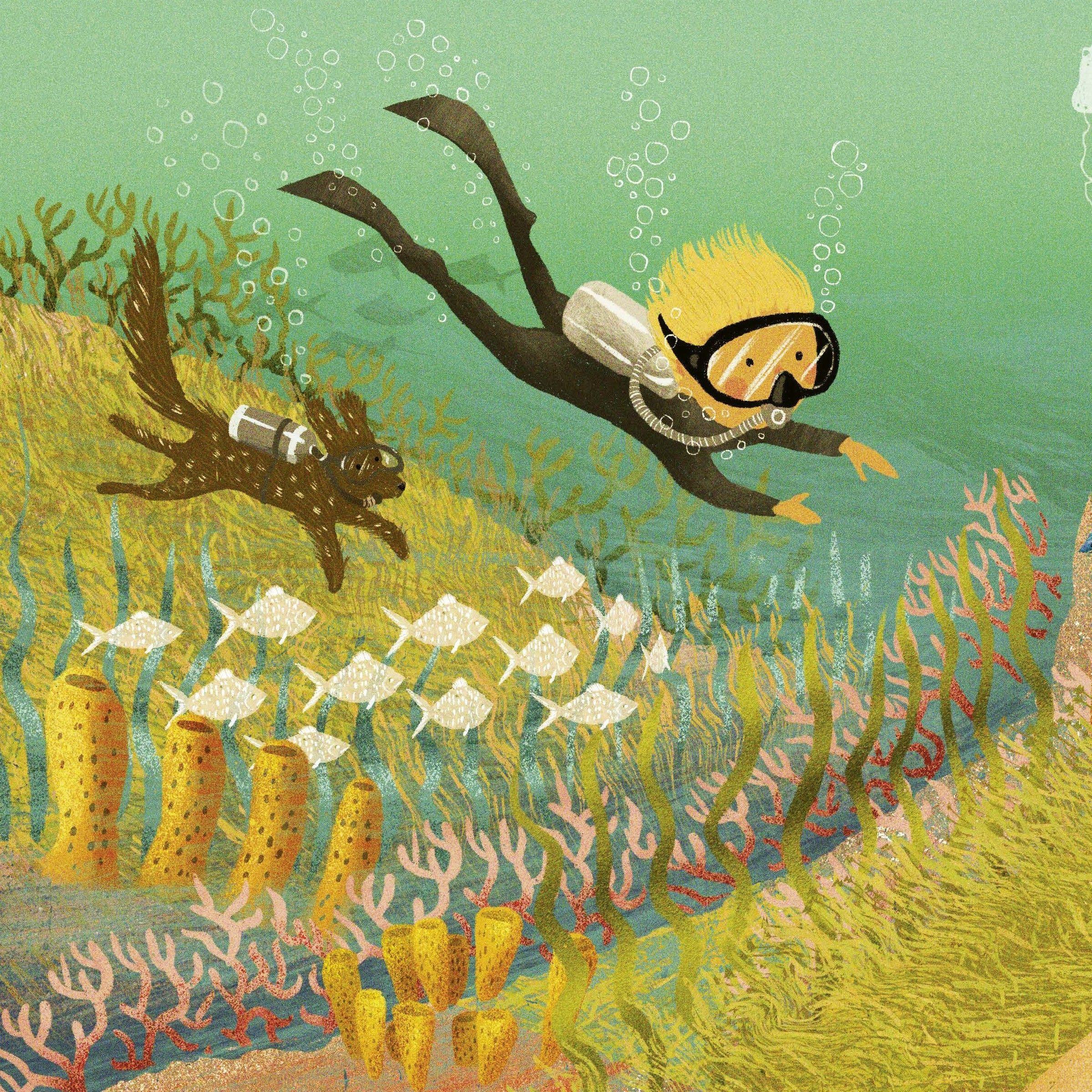 Beispielinhalt (Bild) Überall bist du mir nah