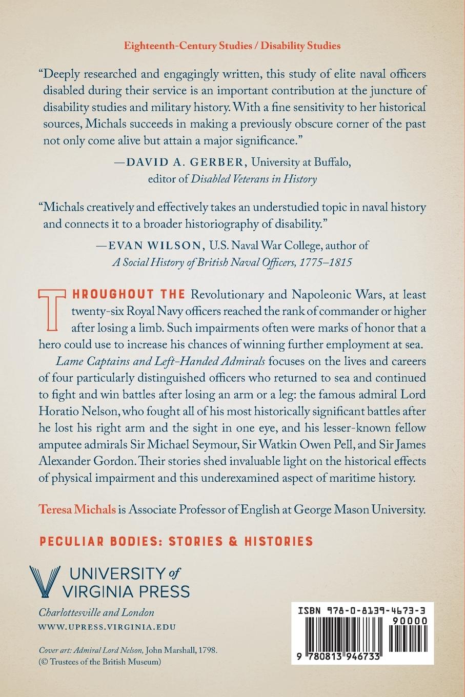 Rückseitencover Lame Captains and Left-Handed Admirals