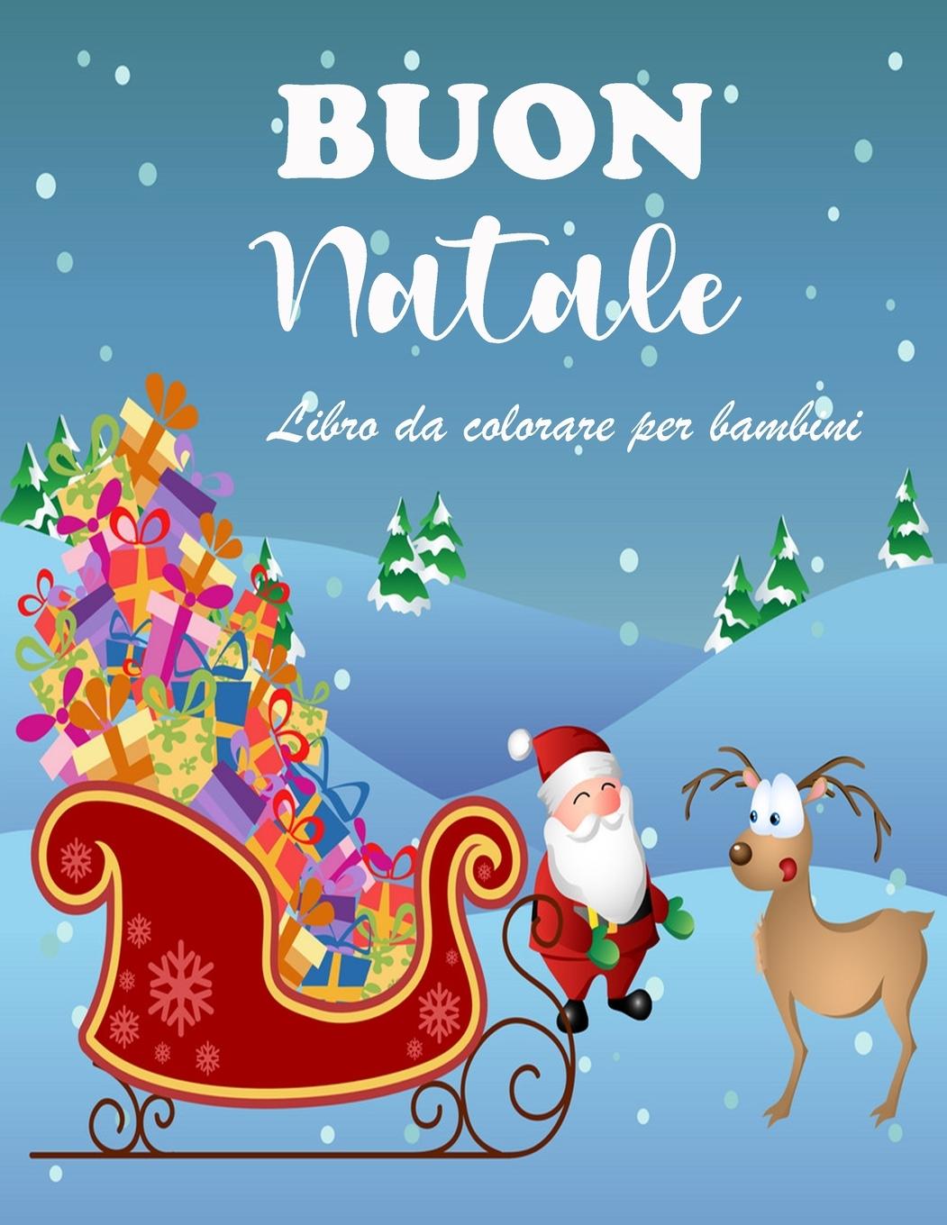 Vorderes Coverbild Incredibile libro da colorare di Natale per bambini