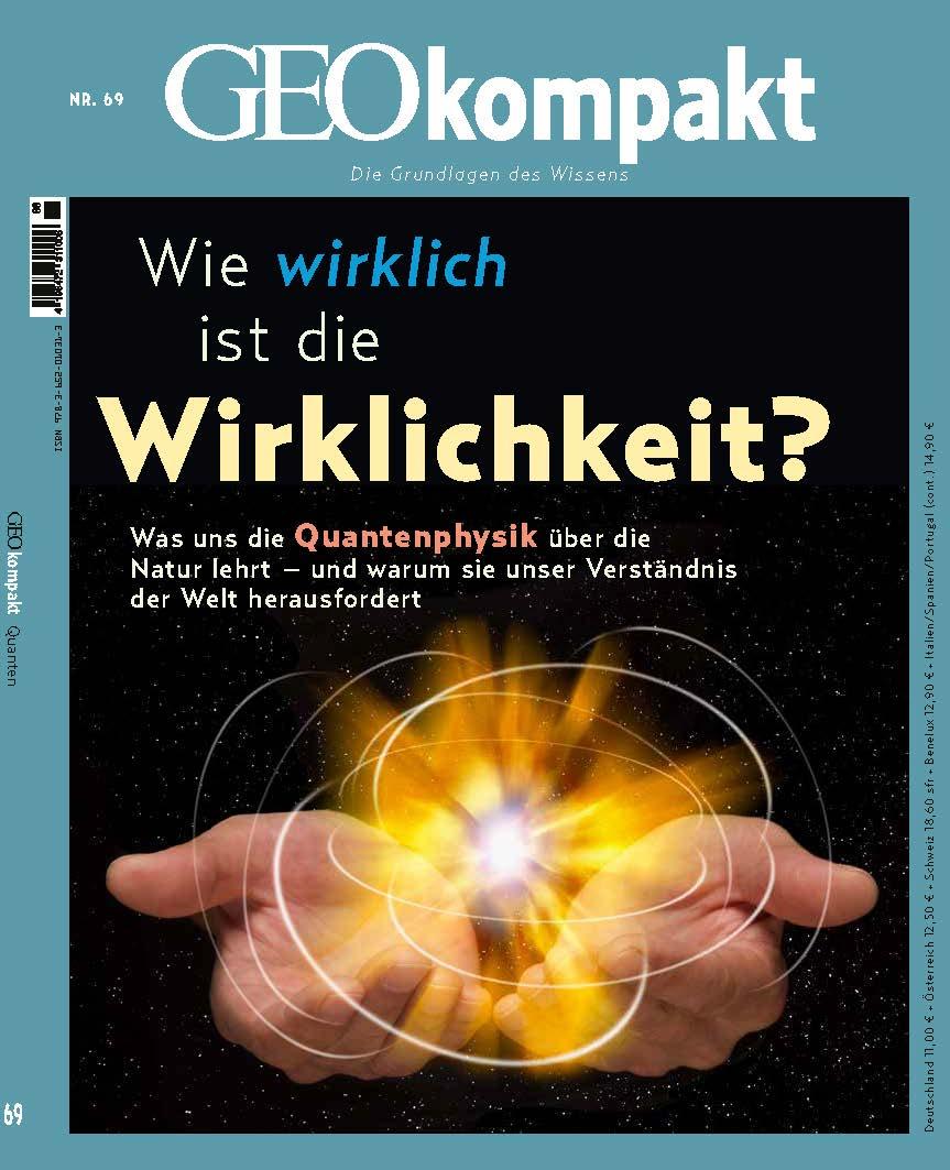 Vorderes Coverbild GEOkompakt 69/2021 - Wie wirklich ist die Wirklichkeit