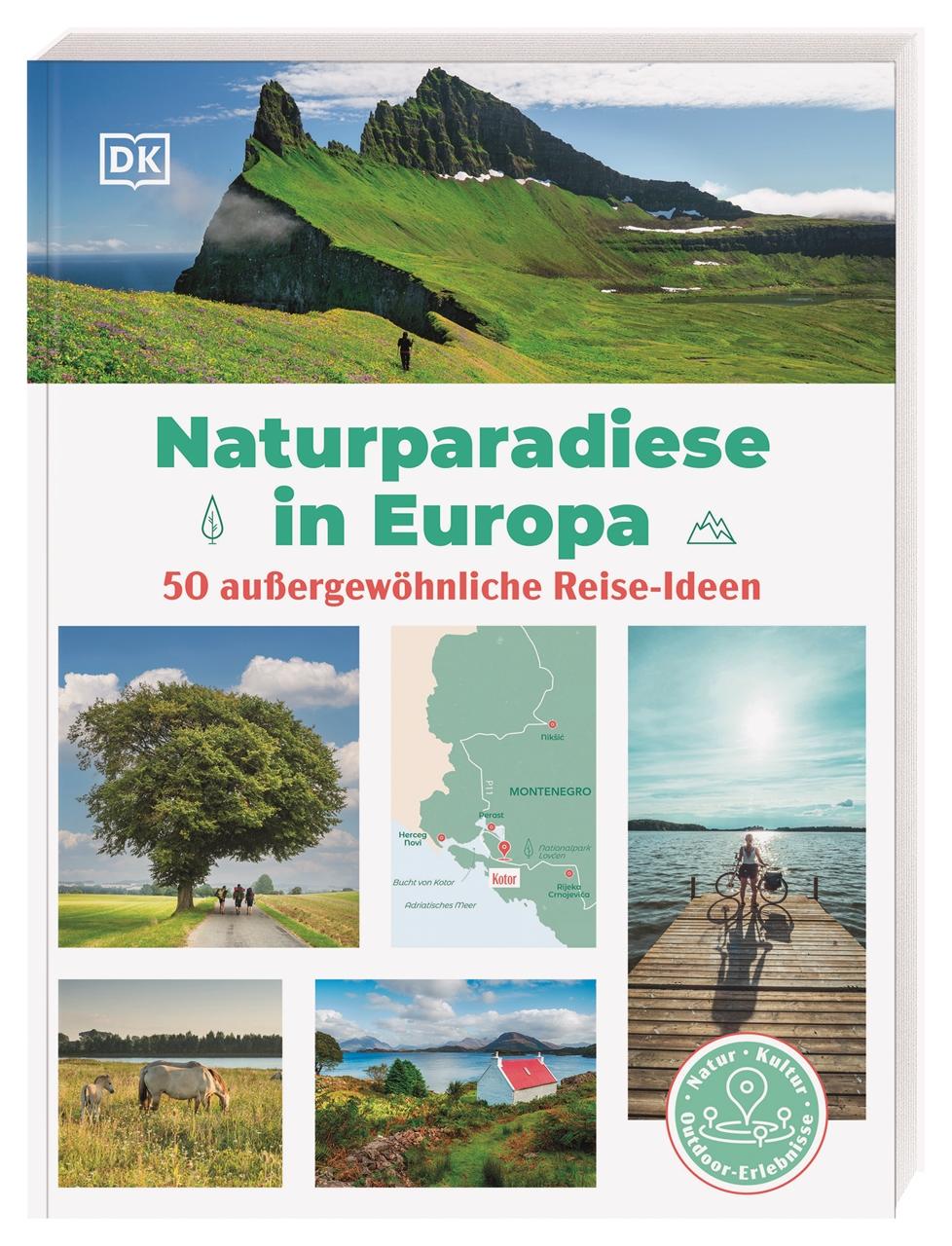 Vorderes Coverbild Naturparadiese in Europa