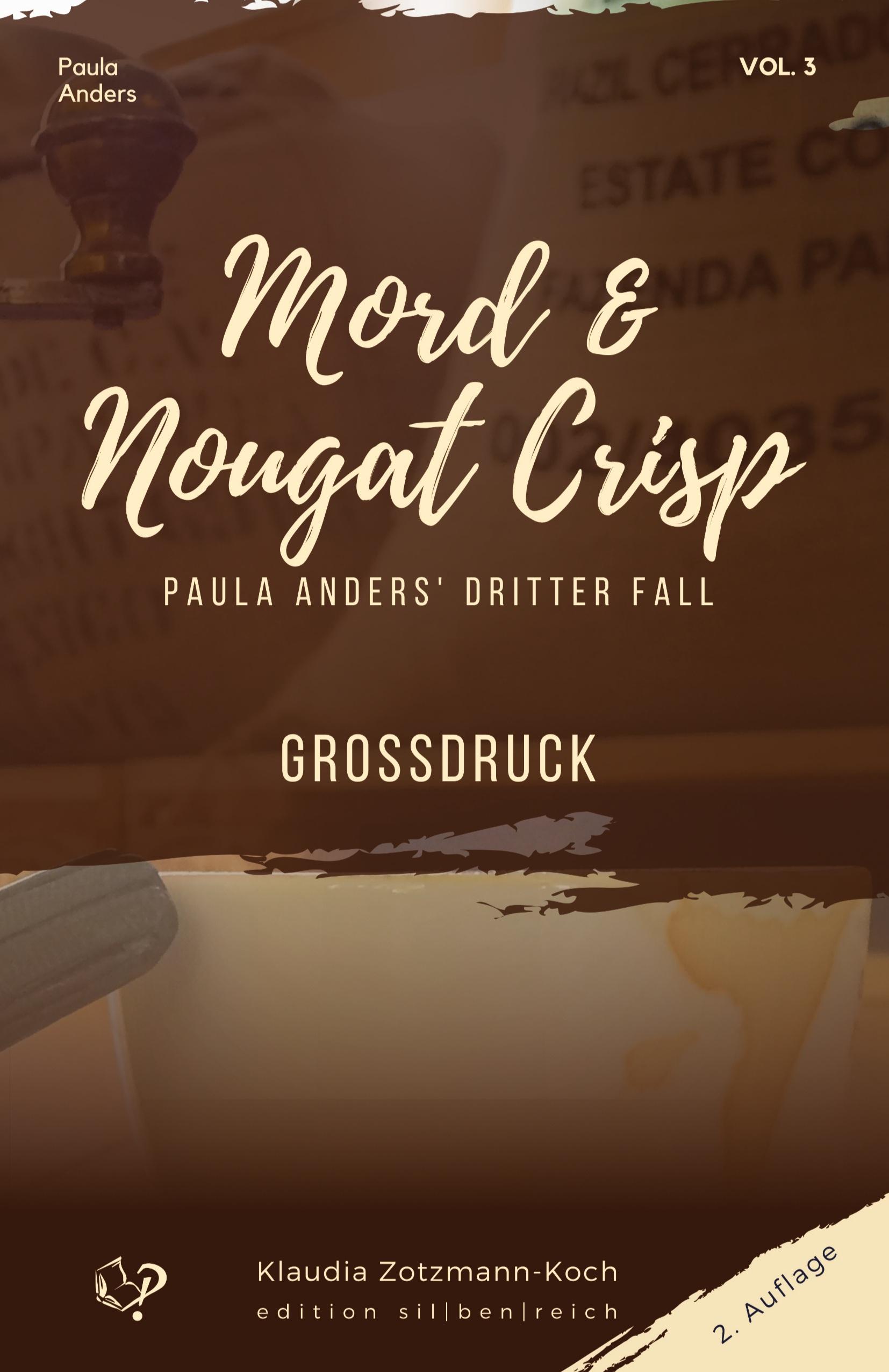 Vorderes Coverbild Mord & Nougat Crisp