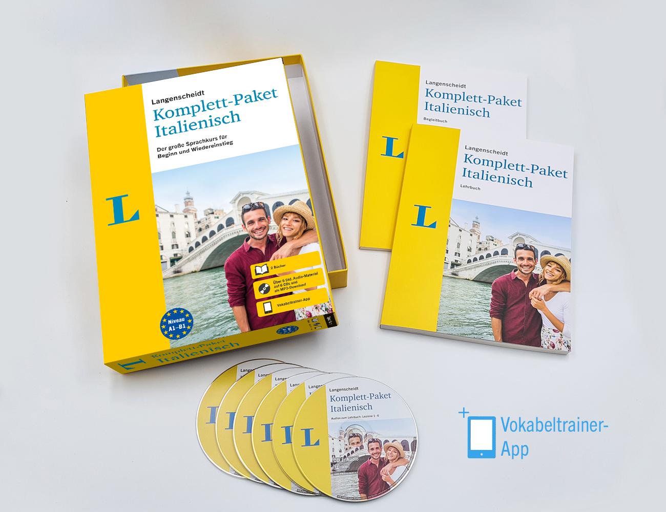 Beispielinhalt (Bild) Langenscheidt Komplett-Paket Italienisch