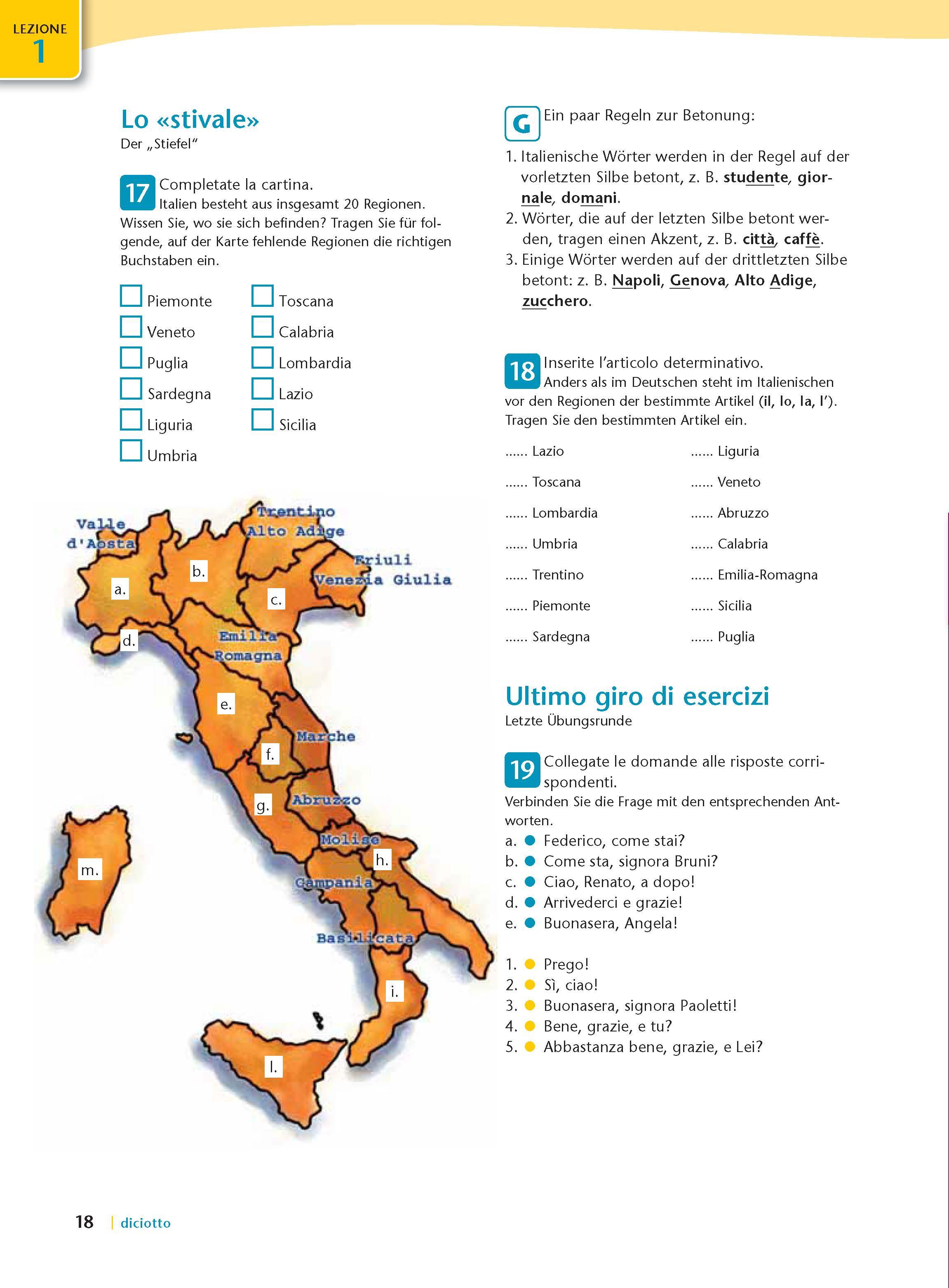 Beispielinhalt (Bild) Langenscheidt Komplett-Paket Italienisch