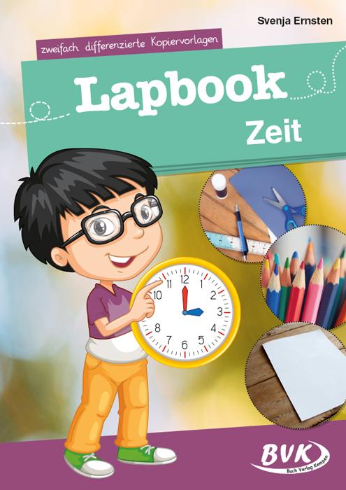 Vorderes Coverbild Lapbook Zeit