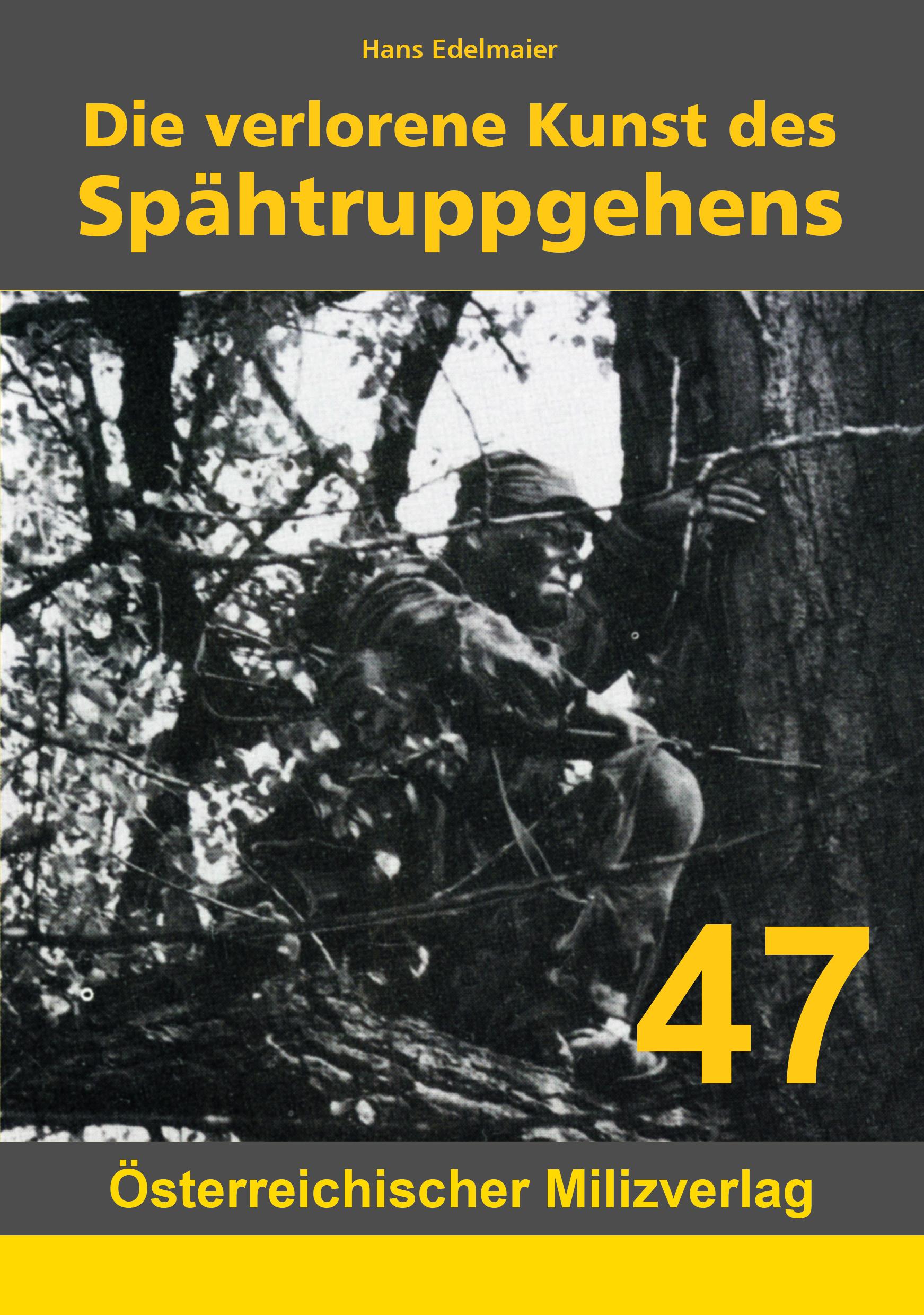 Vorderes Coverbild Die verlorene Kunst des Spähtruppgehens