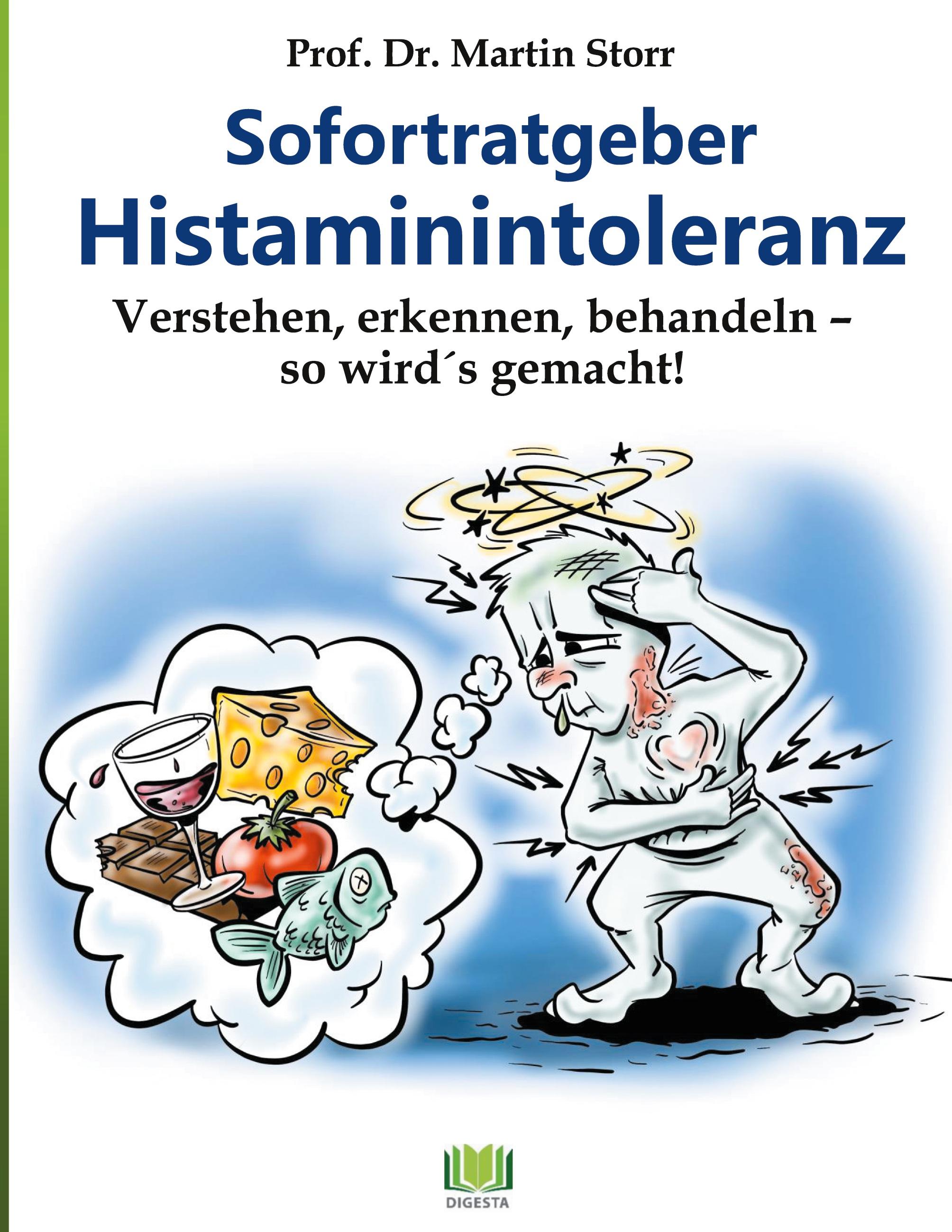 Vorderes Coverbild Sofortratgeber Histaminintoleranz