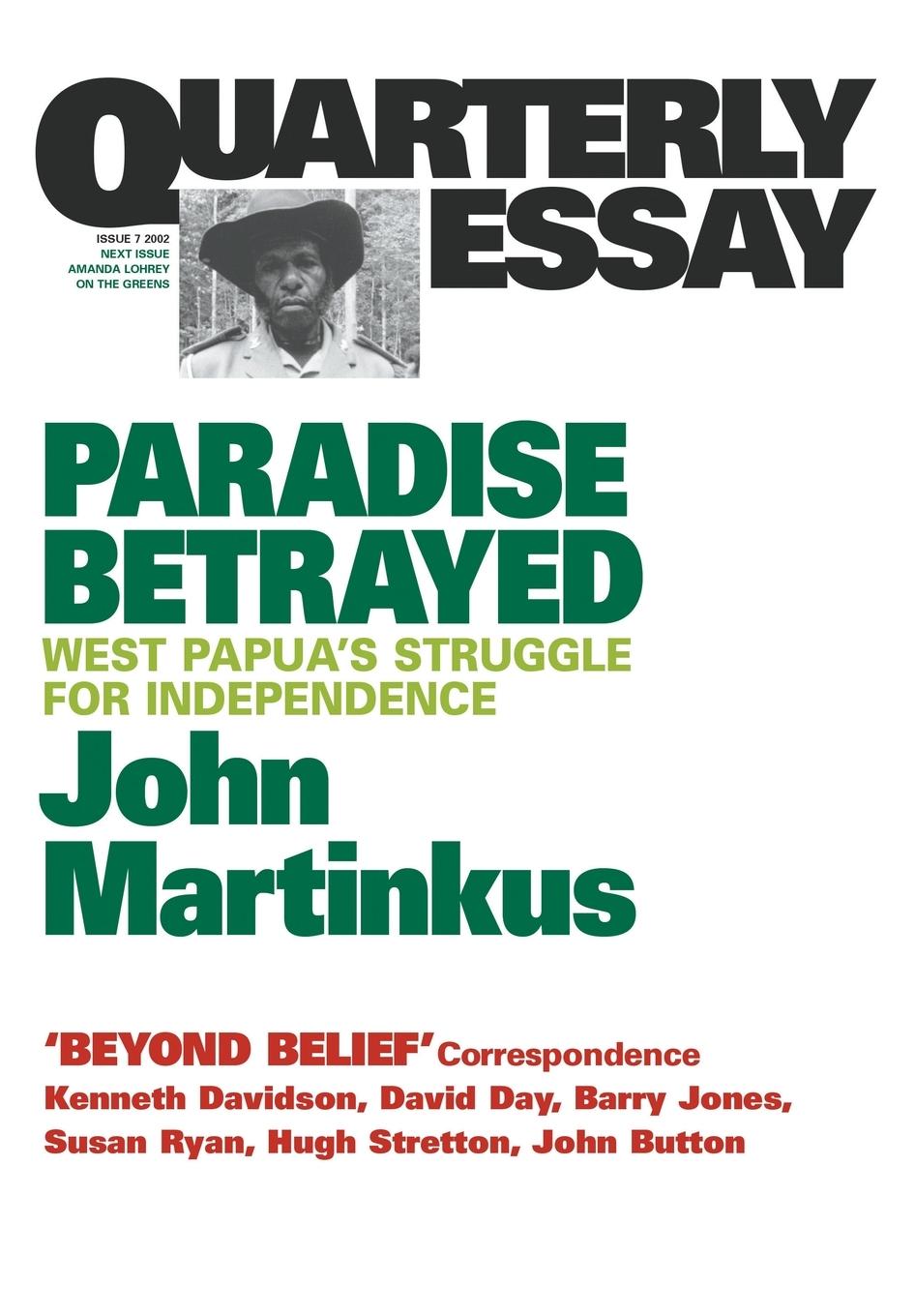 Vorderes Coverbild Paradise Betrayed