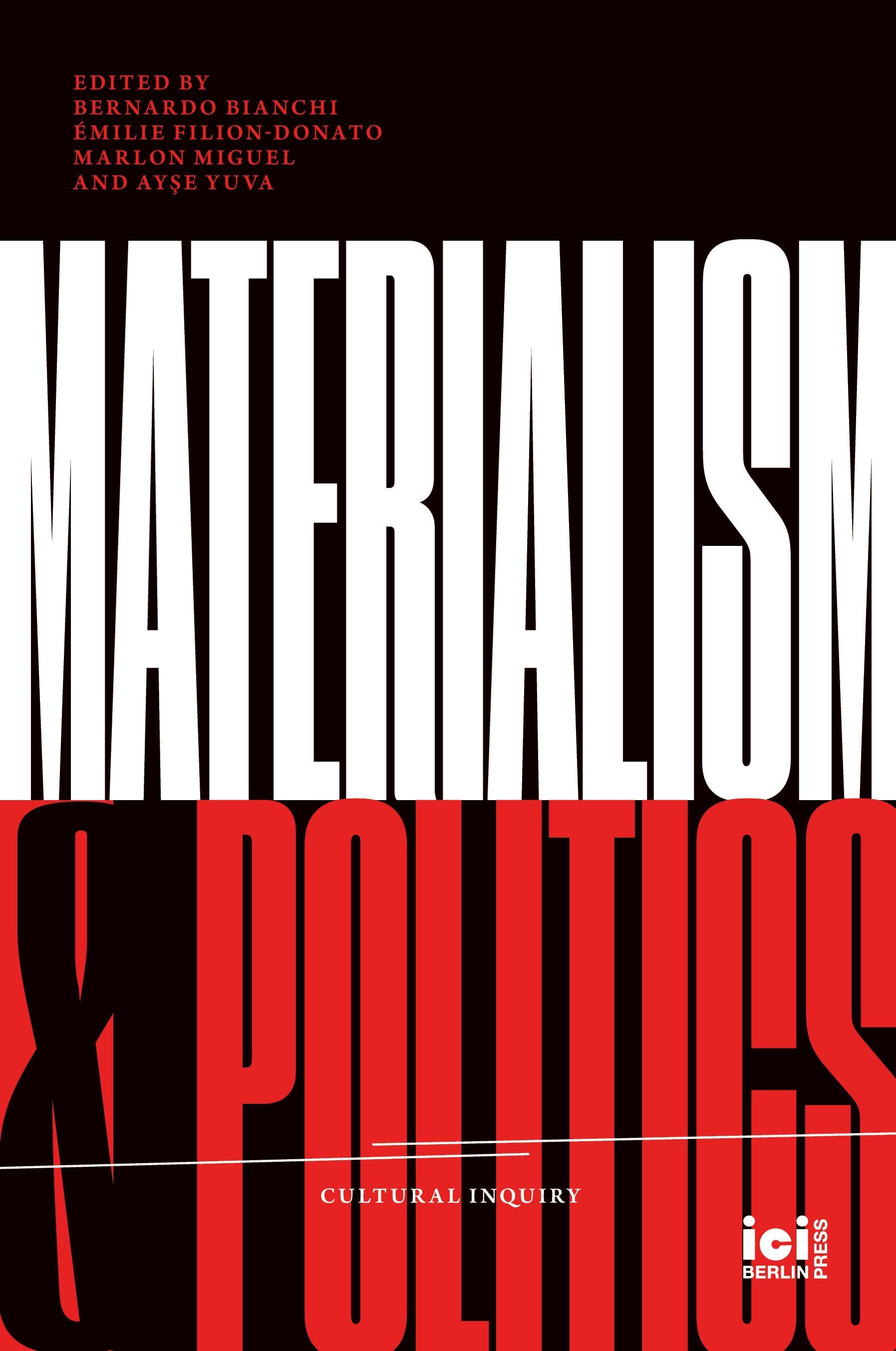 Vorderes Coverbild Materialism and Politics