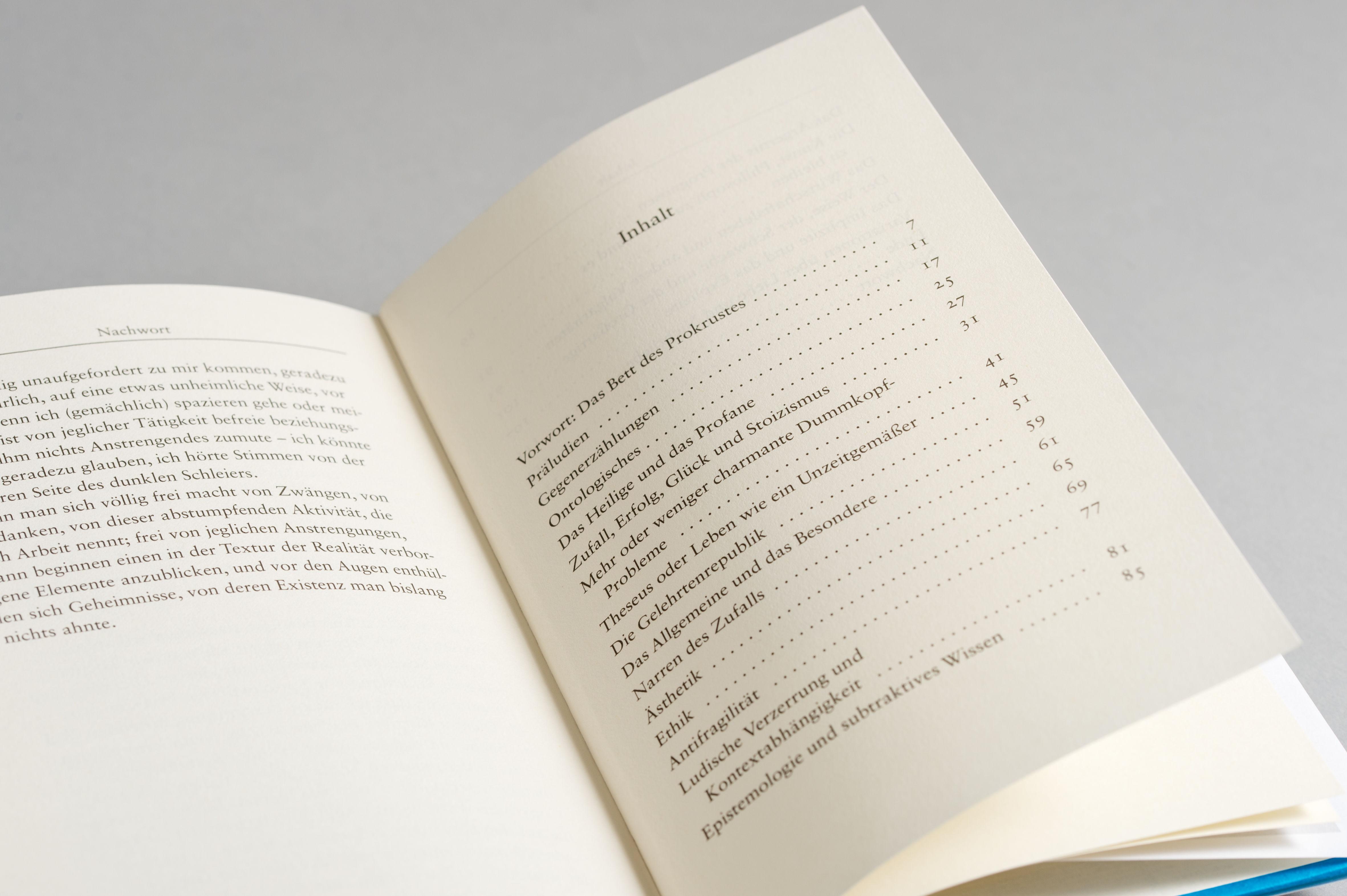 Beispielinhalt (Bild) Kleines Handbuch für den Umgang mit Unwissen