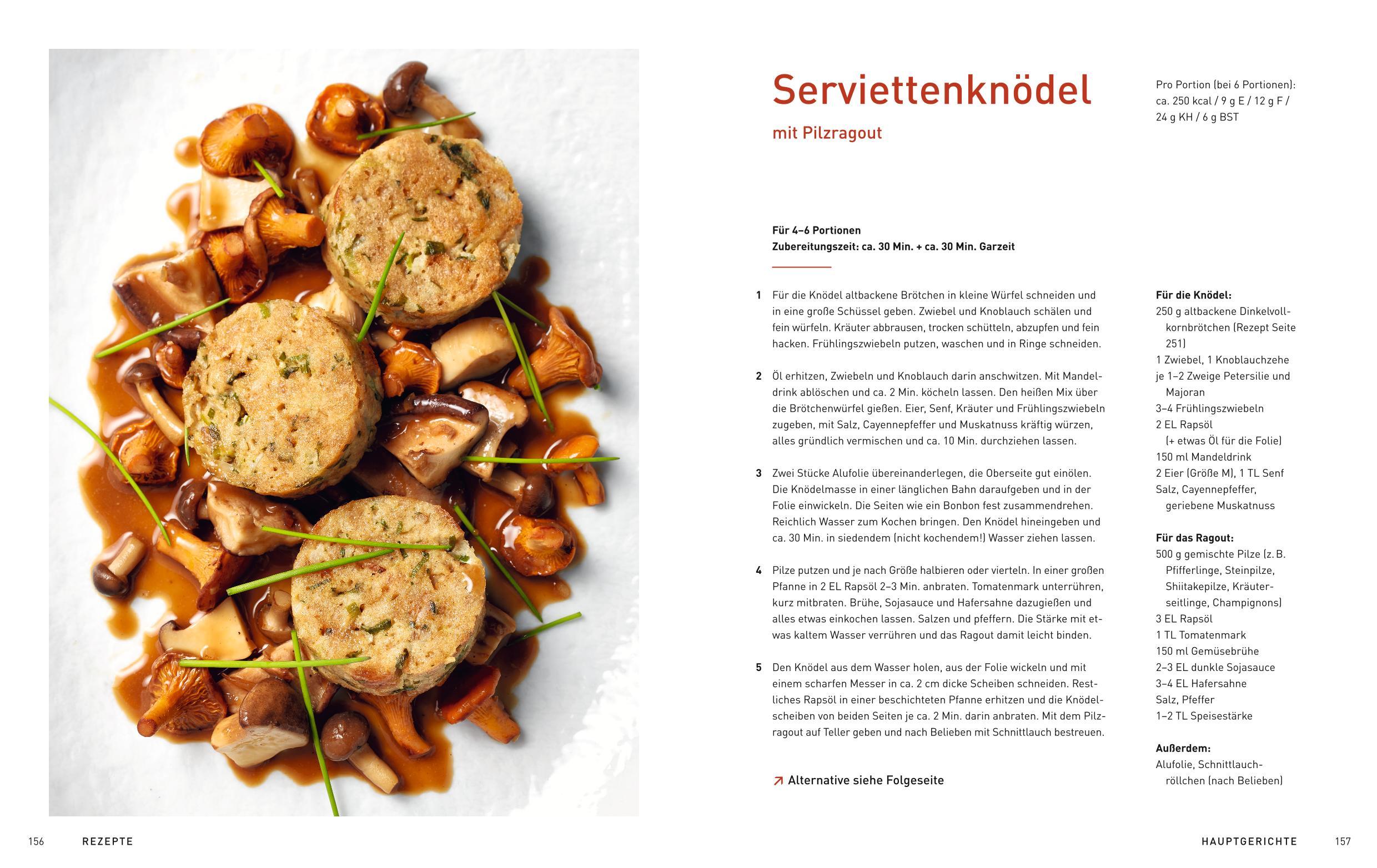 Beispielinhalt (Bild) Medical Cuisine - das Anti-Entzündungskochbuch