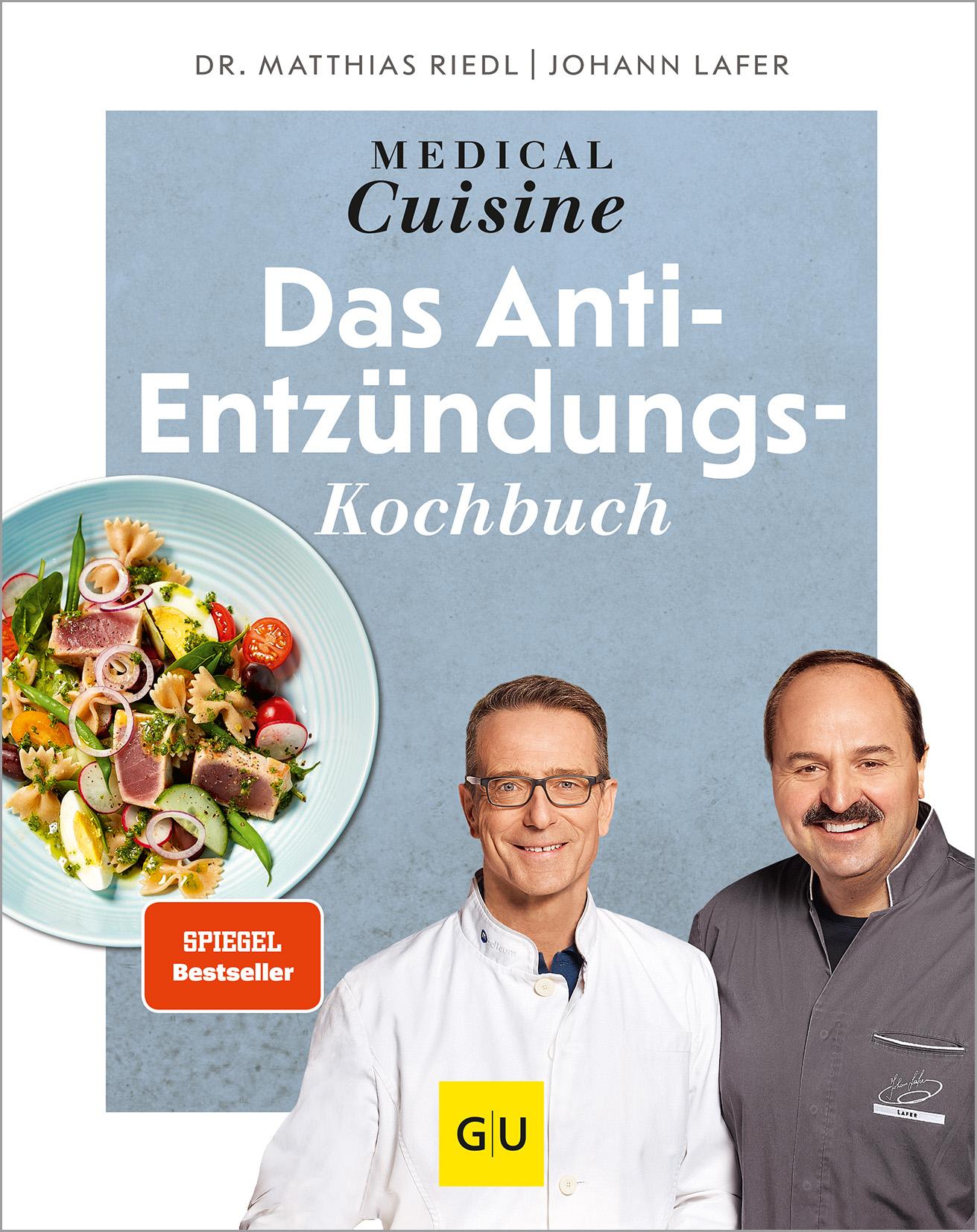 Vorderes Coverbild Medical Cuisine - das Anti-Entzündungskochbuch