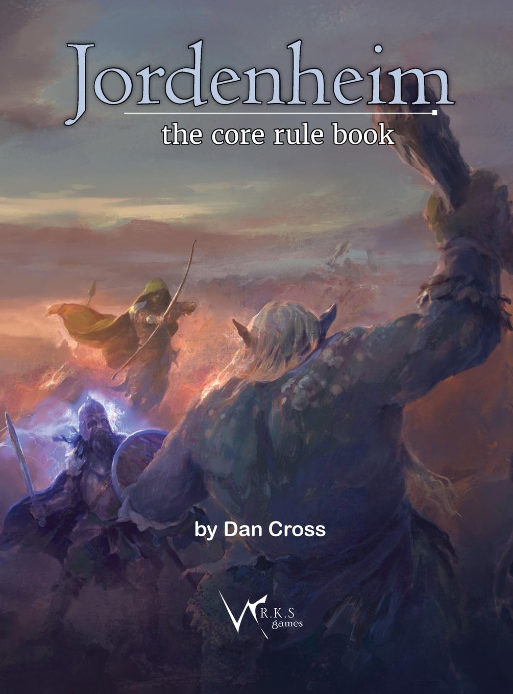 Vorderes Coverbild Jordenheim RPG - Core Rule Book