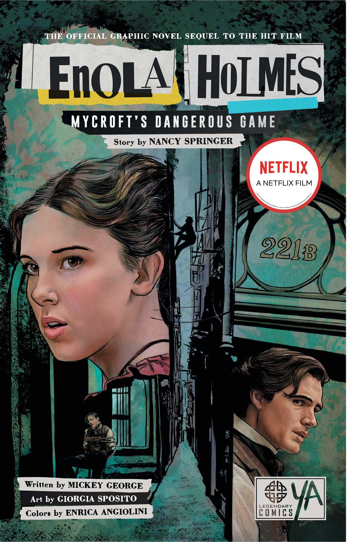 Vorderes Coverbild Enola Holmes: Mycroft's Dangerous Game