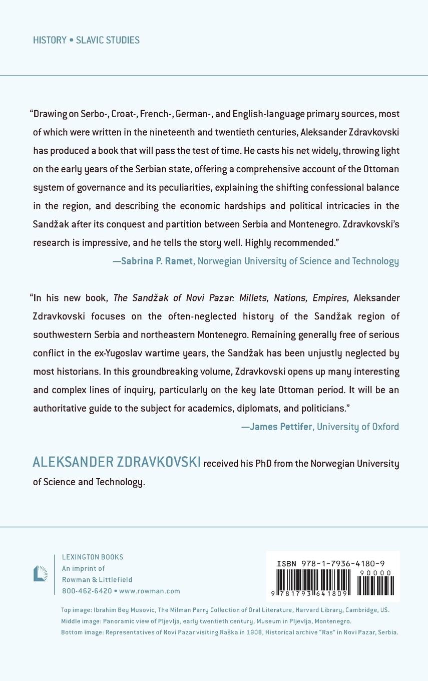 Rückseitencover Sand¿ak of Novi Pazar