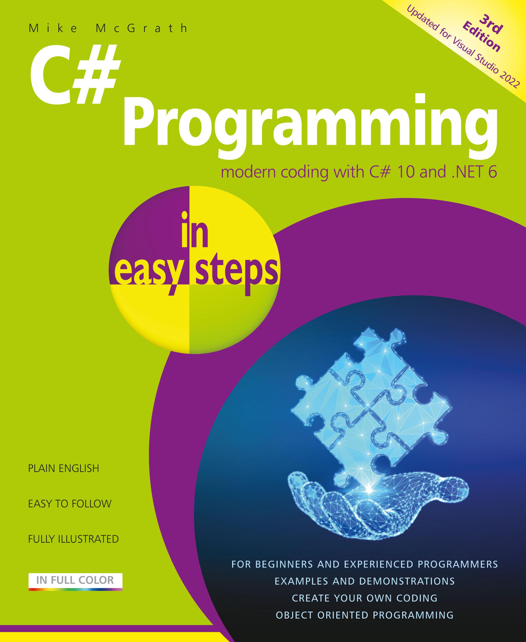 Vorderes Coverbild C# Programming in Easy Steps