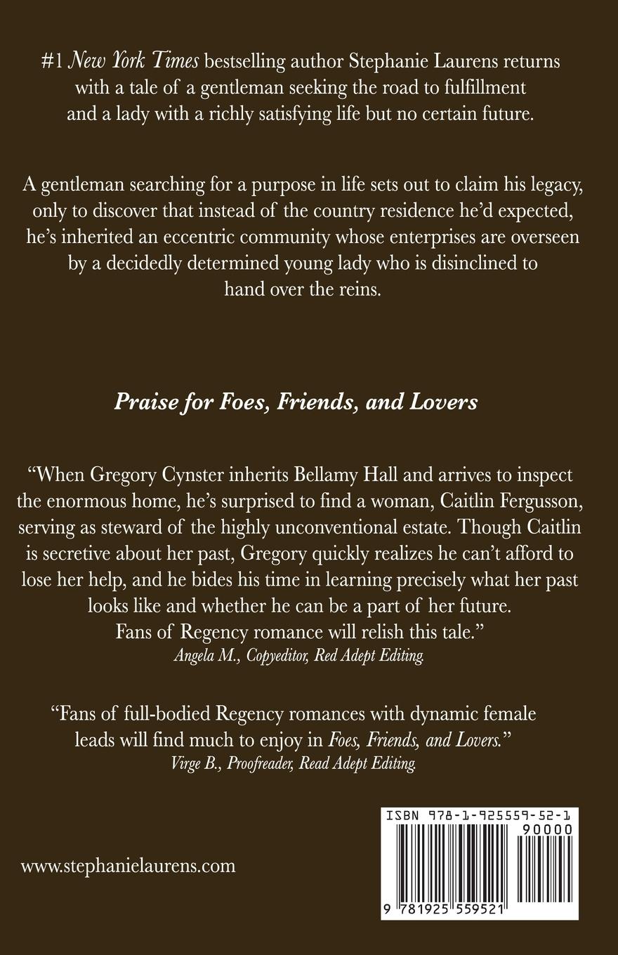 Rückseitencover Foes, Friends, and Lovers