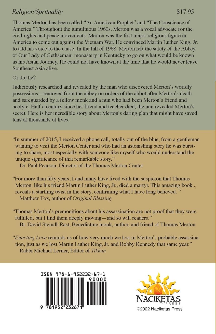 Rückseitencover Enacting Love