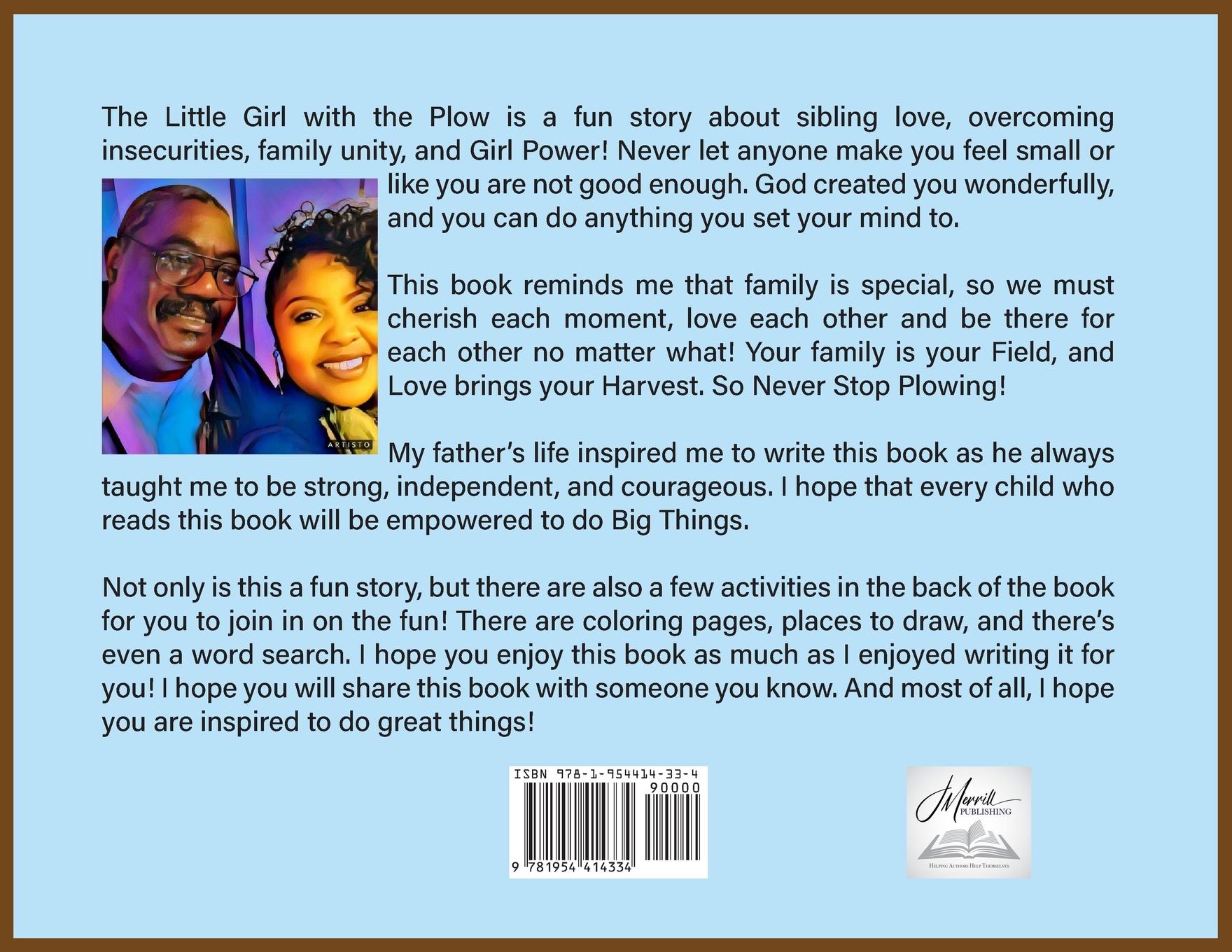 Rückseitencover The Little Girl with the Plow!