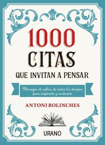 Vorderes Coverbild 1000 Citas Que Invitan a Pensar