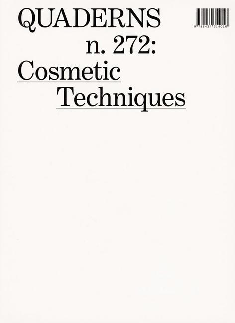 Vorderes Coverbild Cosmetic Techniques