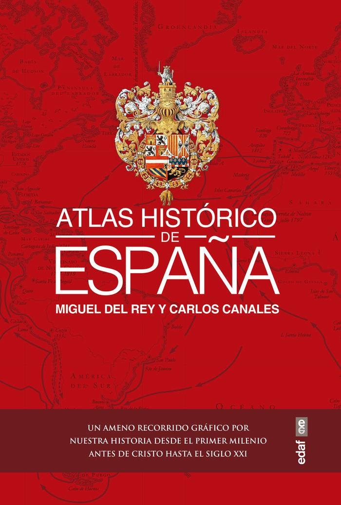 Vorderes Coverbild Atlas Historico de España