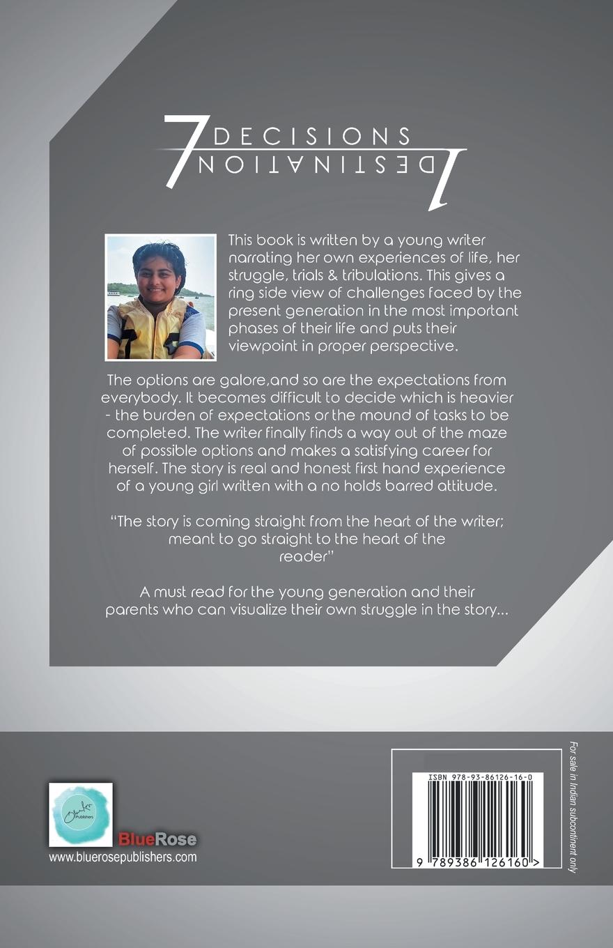 Rückseitencover 7 decisions 1 destination