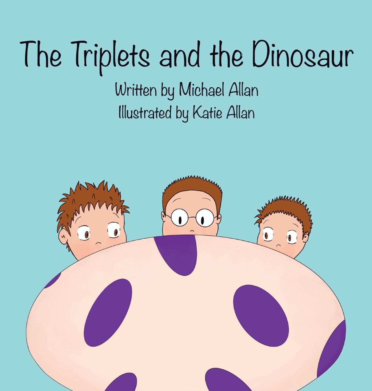 Vorderes Coverbild The Triplets and the Dinosaur