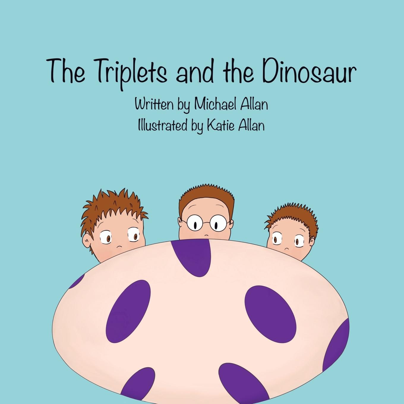 Vorderes Coverbild The Triplets and the Dinosaur