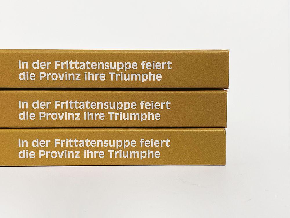 Beispielinhalt (Bild) In der Frittatensuppe feiert die Provinz ihre Triumphe