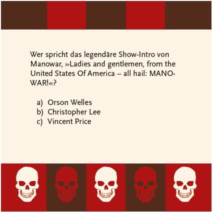 Beispielinhalt (Bild) Heavy Metal-Quiz  (Neuauflage)