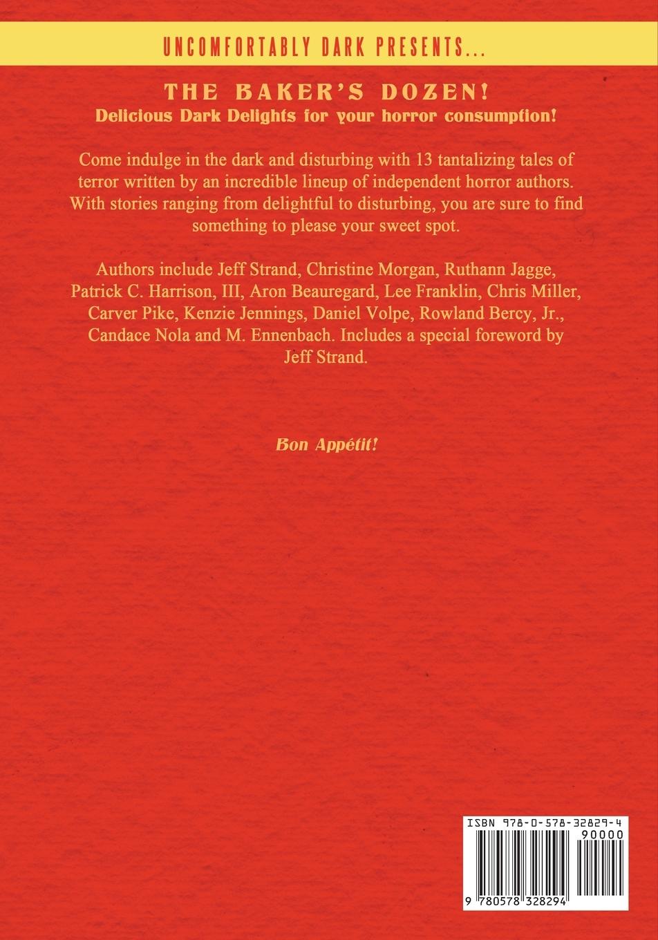 Rückseitencover Uncomfortably Dark Presents...Baker's Dozen!
