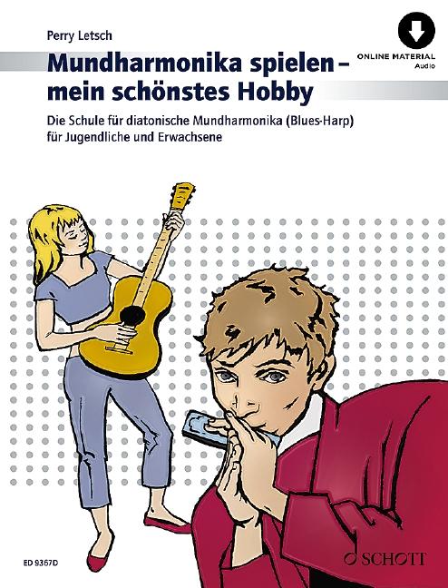Vorderes Coverbild Mundharmonika spielen - mein schönstes Hobby