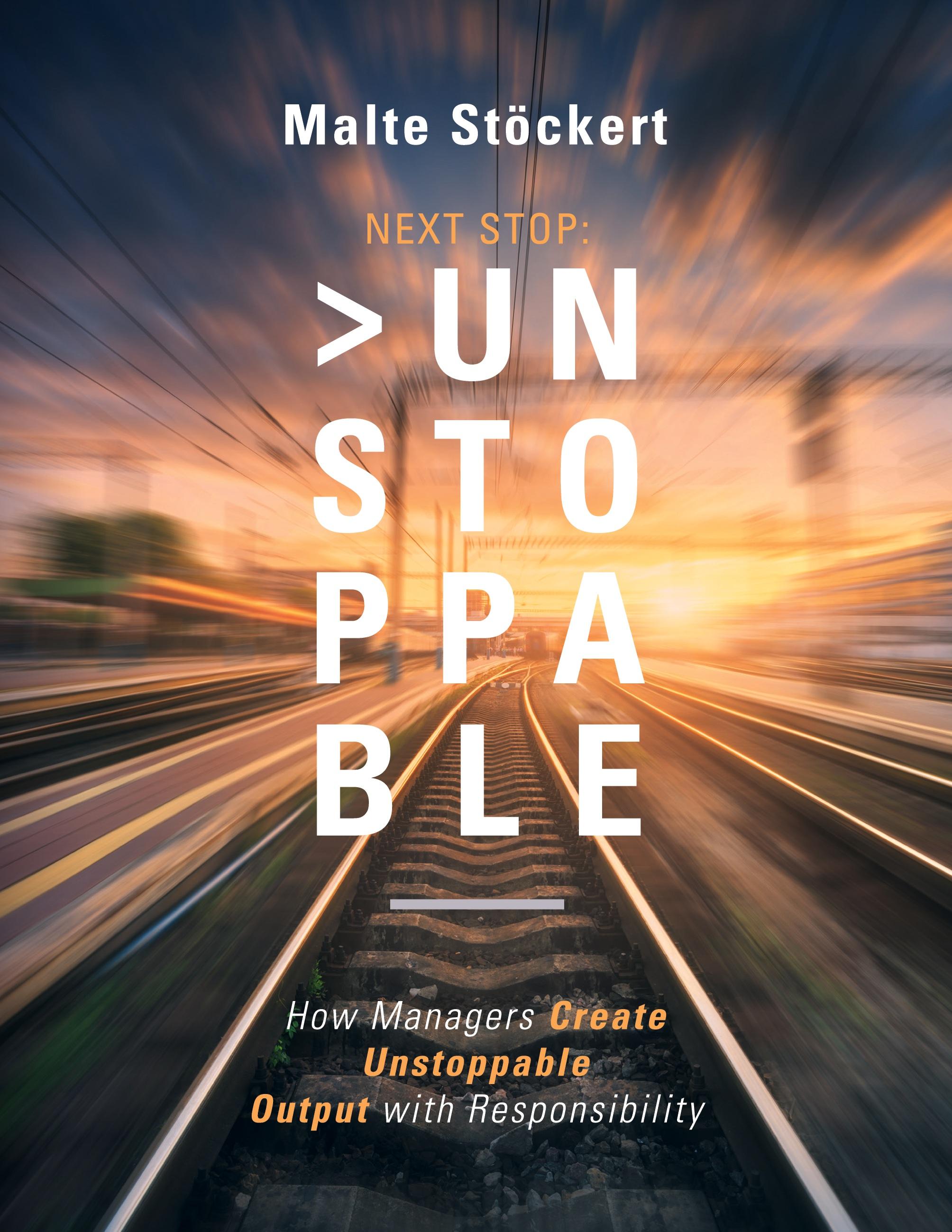 Vorderes Coverbild NEXT STOP: UNSTOPPABLE