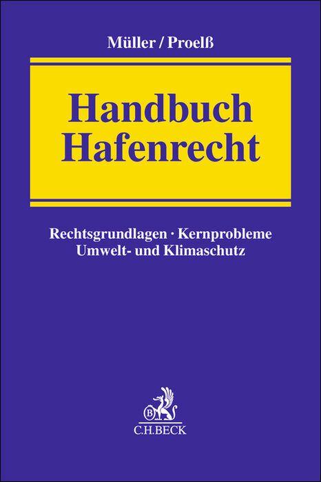 Vorderes Coverbild Handbuch Hafenrecht