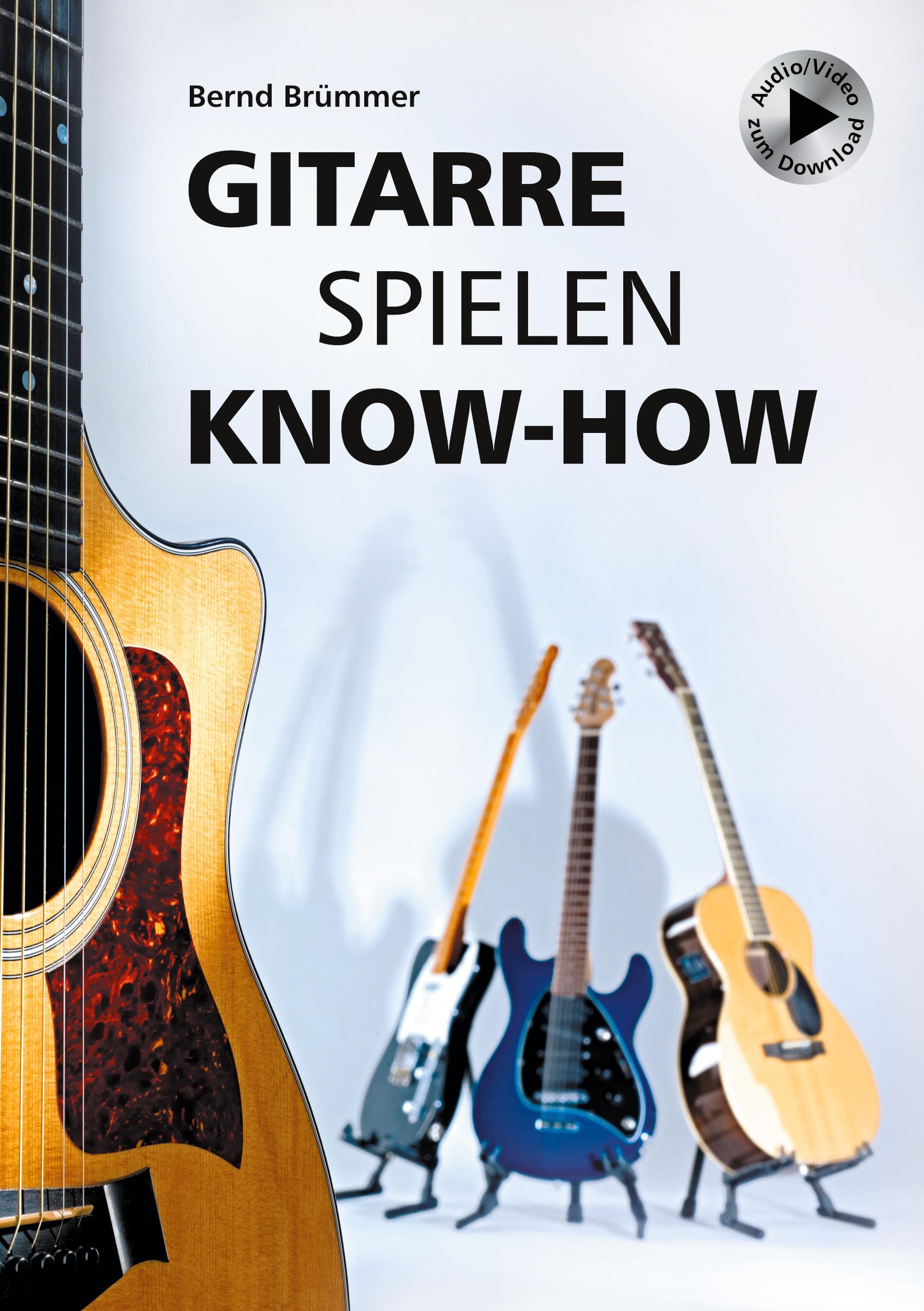 Vorderes Coverbild Gitarre spielen Know-how