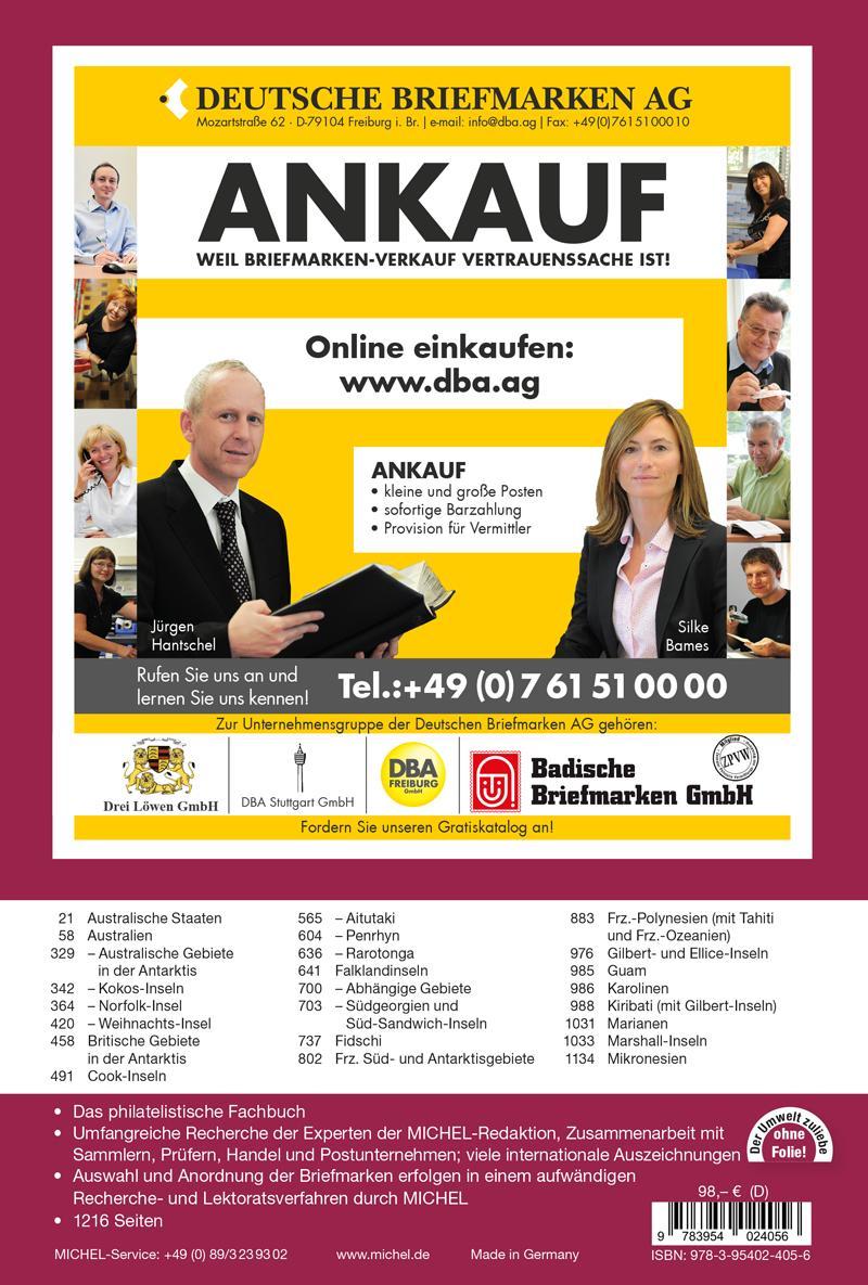 Rückseitencover Australien A-M 2022