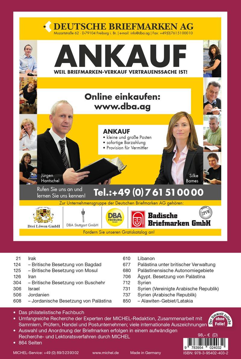 Rückseitencover Nordarabien und Iran 2022/2023