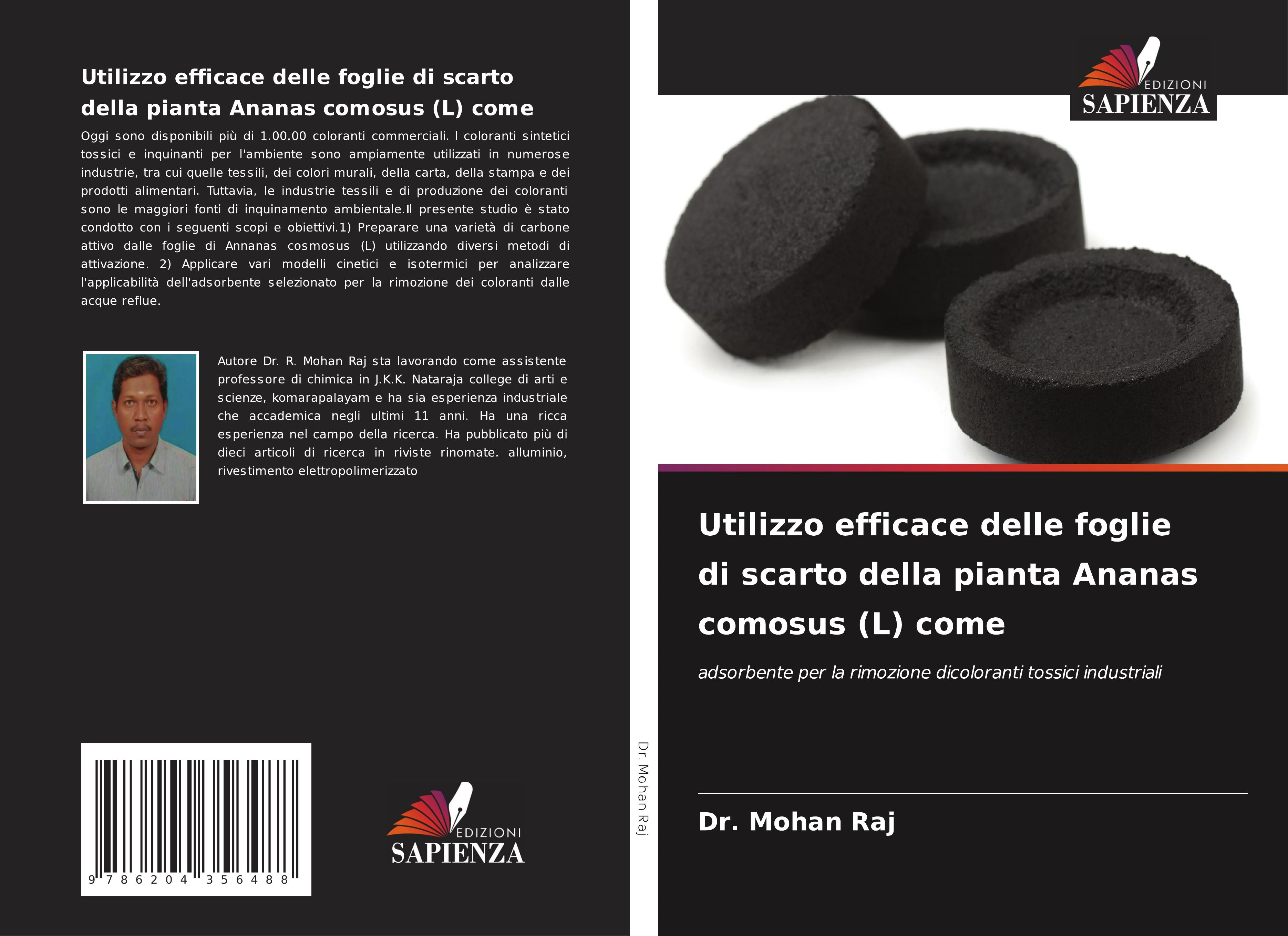 Vorderes Coverbild Utilizzo efficace delle foglie di scarto della pianta Ananas comosus (L) come