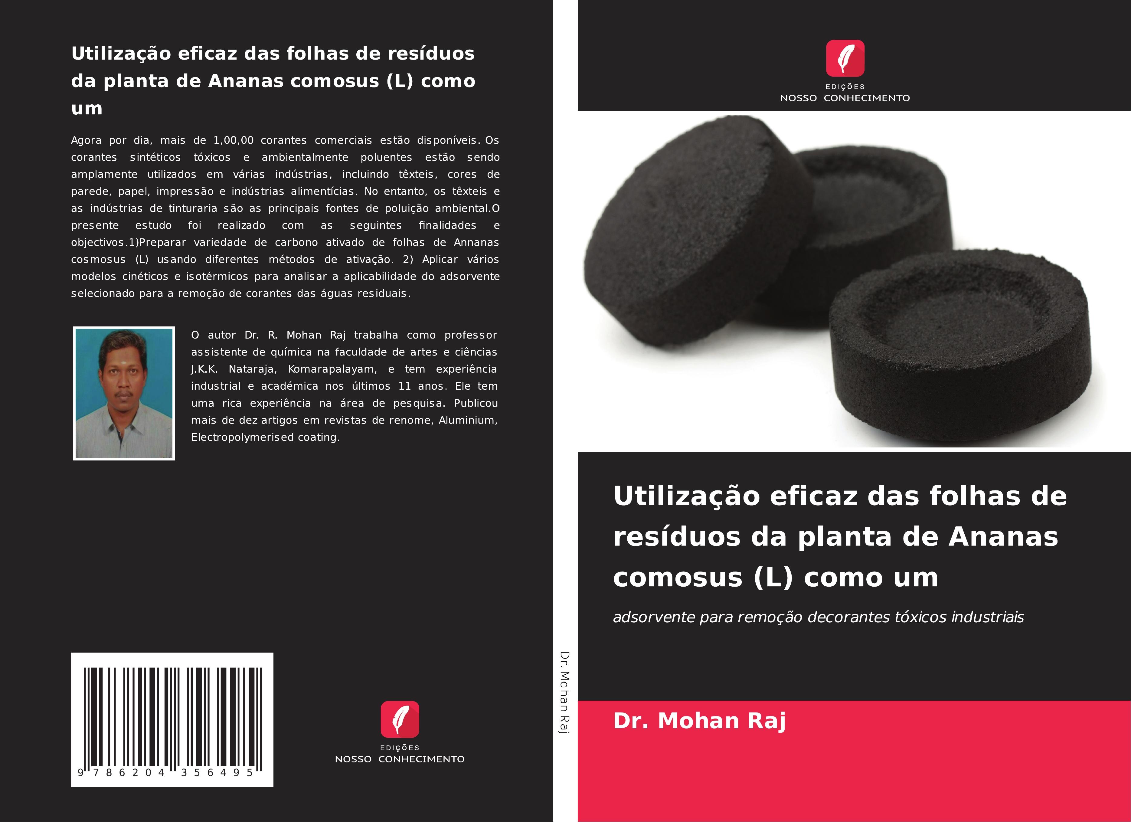 Vorderes Coverbild Utilização eficaz das folhas de resíduos da planta de Ananas comosus (L) como um
