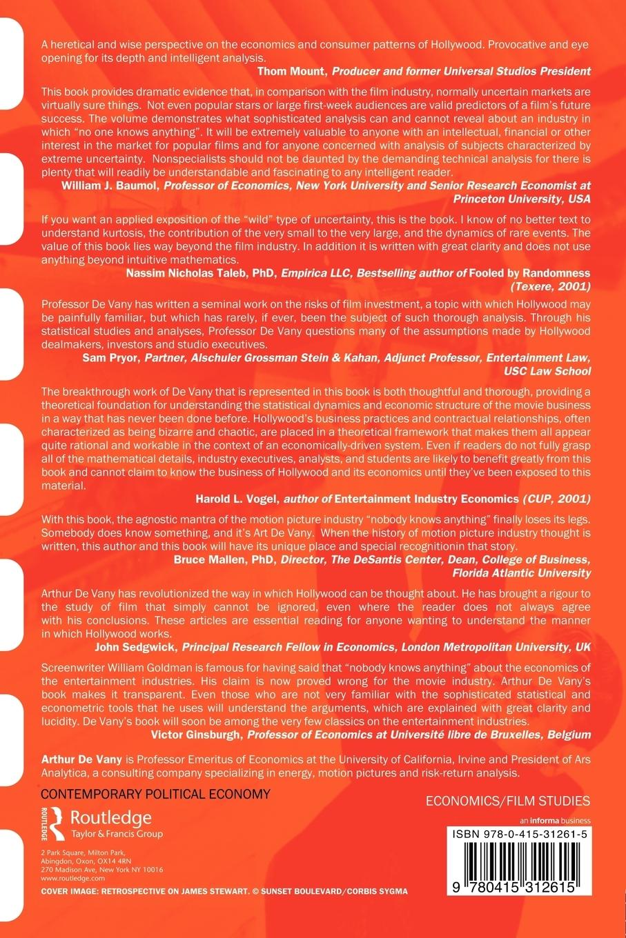 Rückseitencover Hollywood Economics