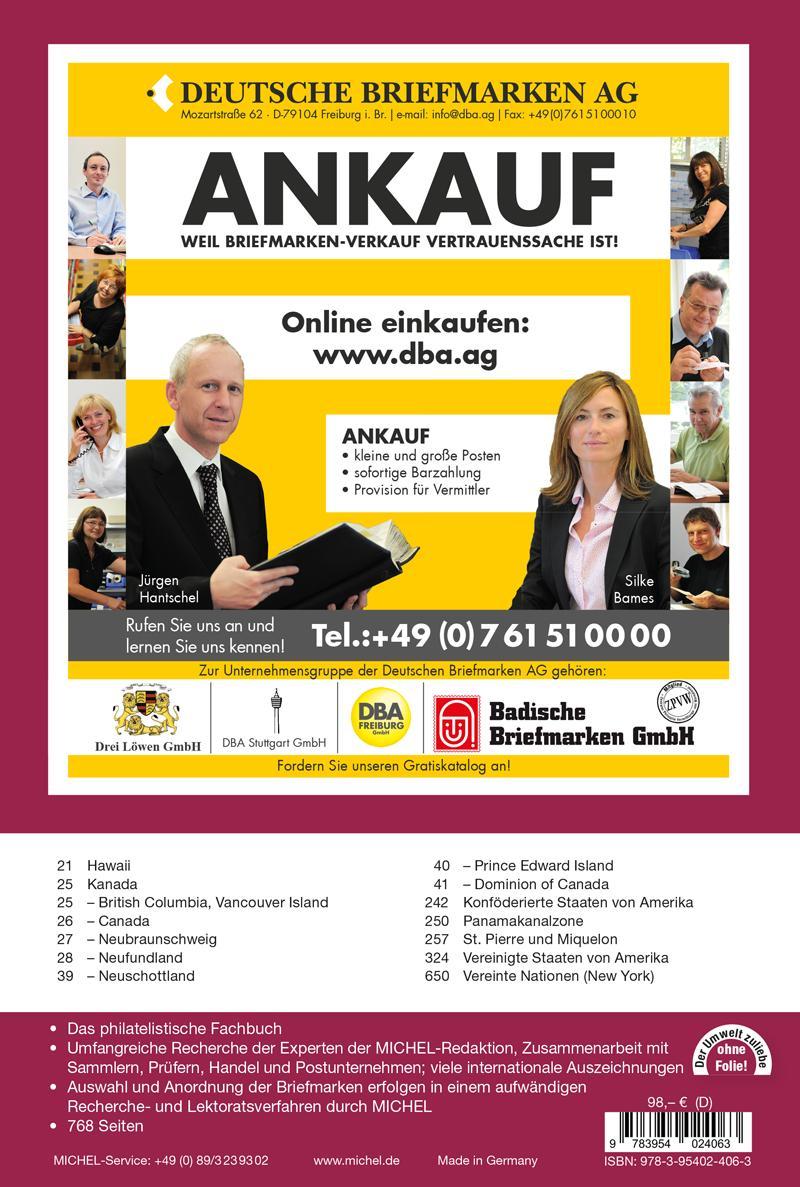 Rückseitencover Nordamerika 2023