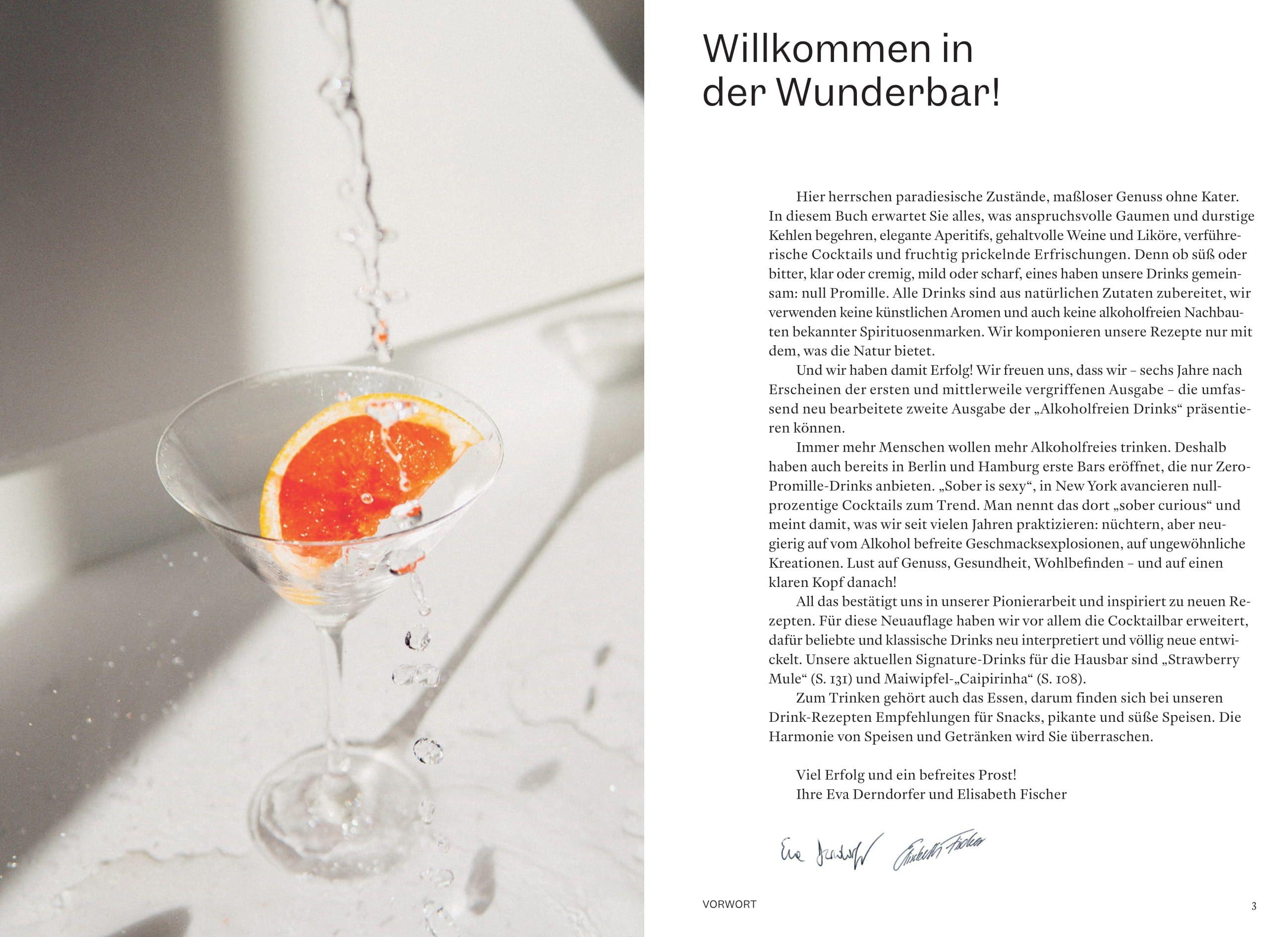 Beispielinhalt (Bild) Alkoholfreie Drinks