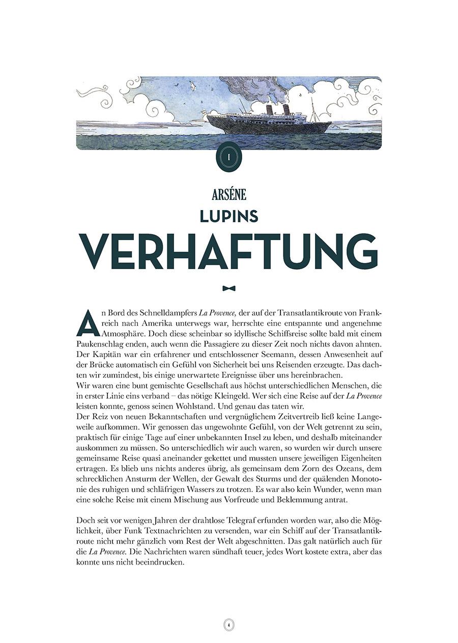 Beispielinhalt (Bild) Arsène Lupin - Der Gentleman-Dieb
