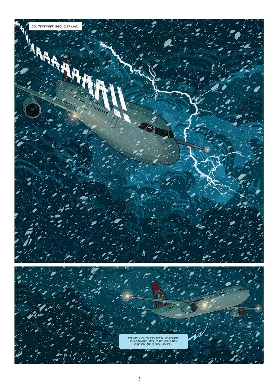 Beispielinhalt (Bild) Das Mädchen mit den blauen Augen (Graphic Novel)