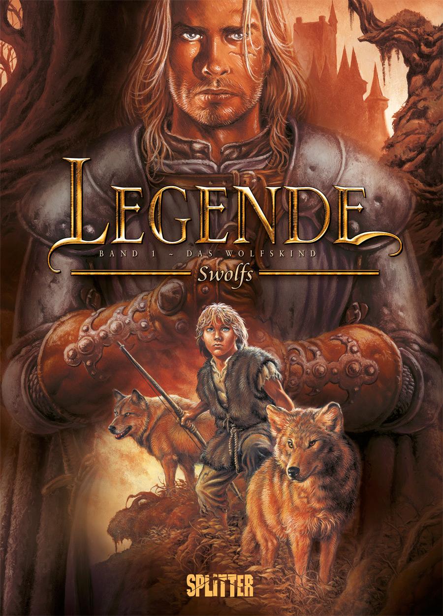Vorderes Coverbild Legende. Band 1